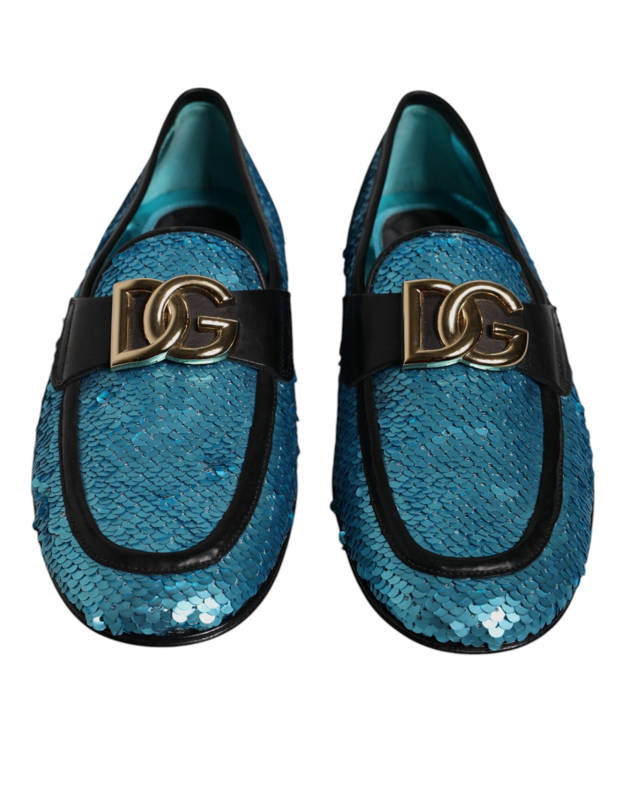Sequined Loafers Formal Dress Men's Shoes - Dolce & Gabbana - Modalova