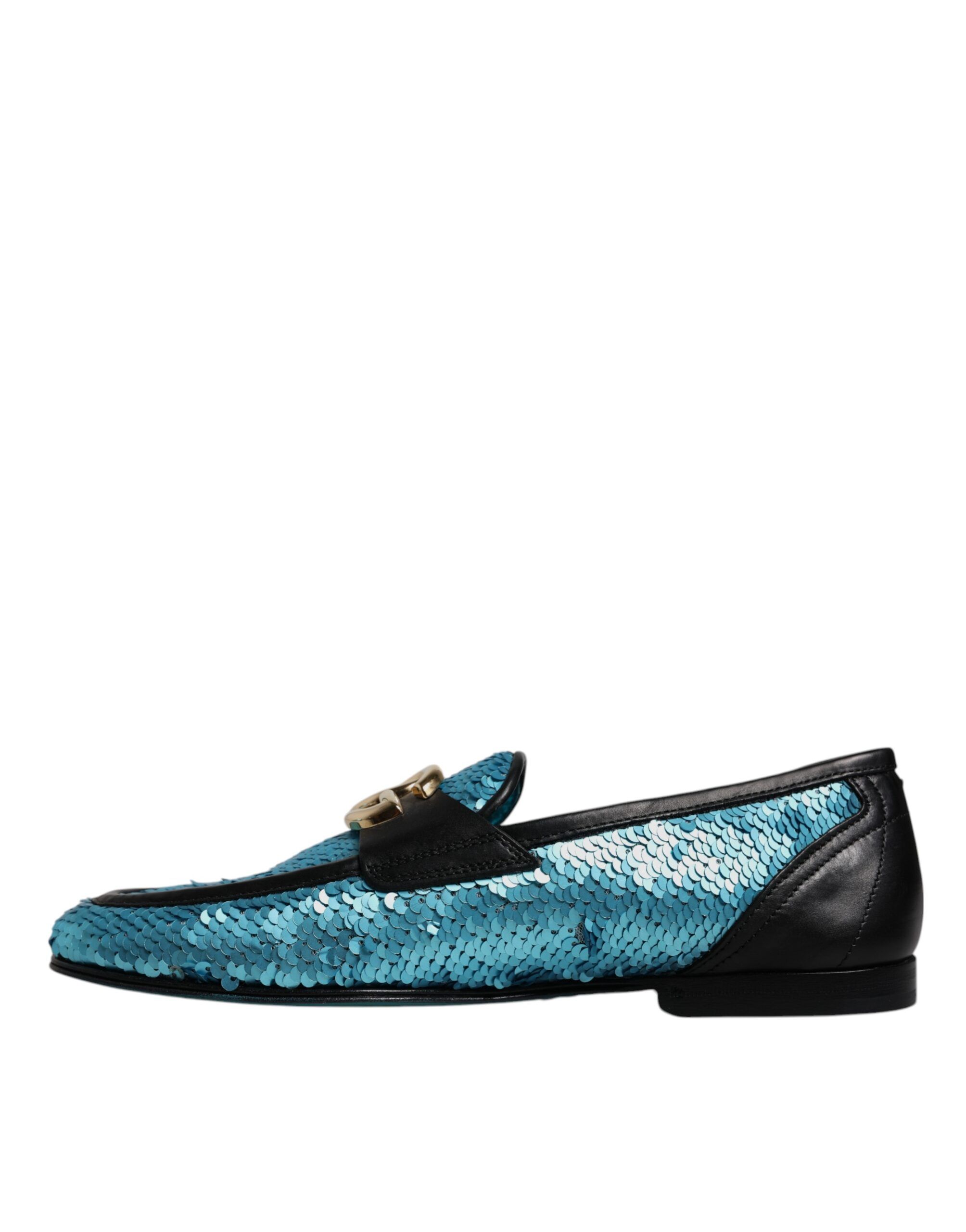 Sequined Loafers Formal Dress Men's Shoes - Dolce & Gabbana - Modalova