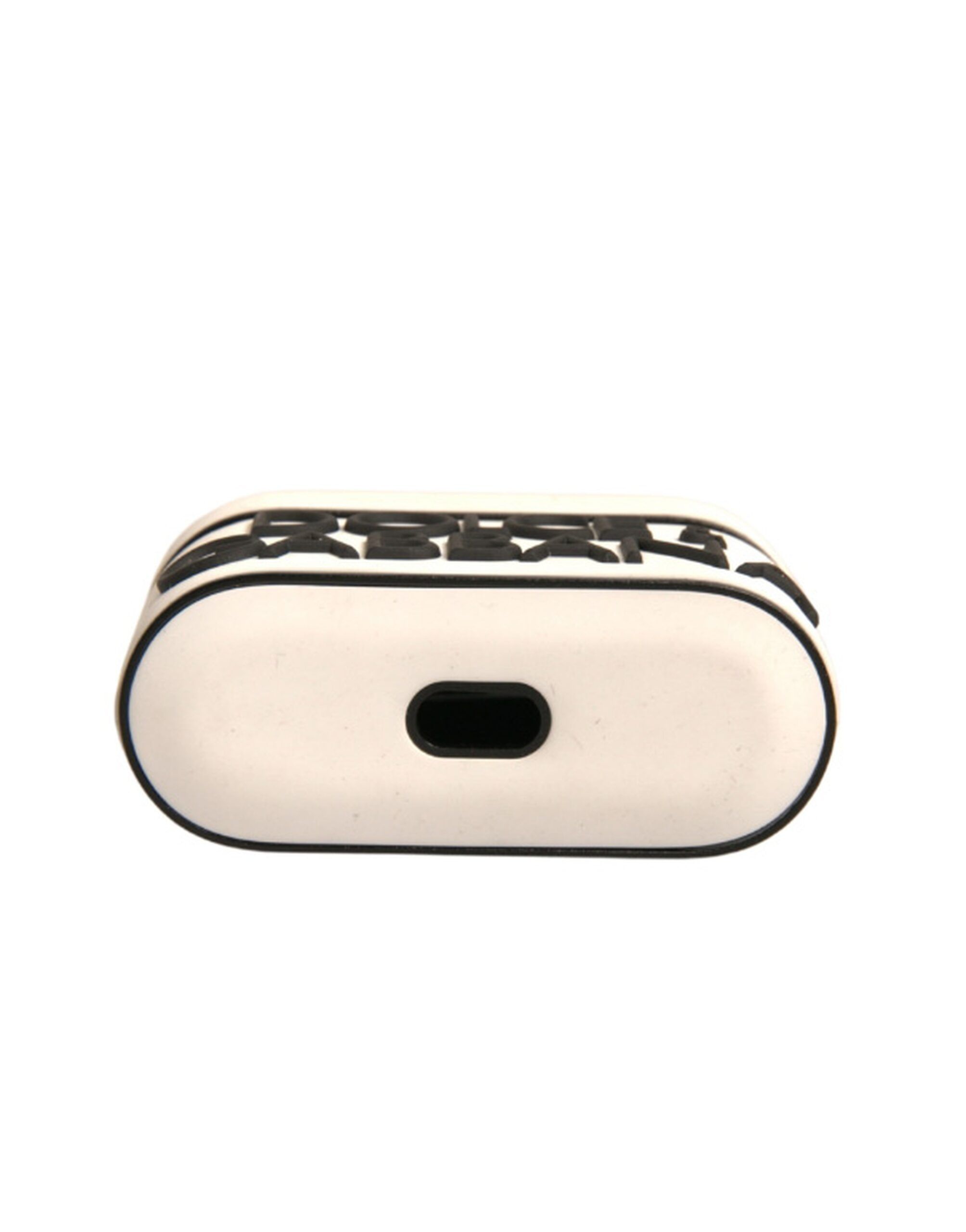 PVC Embossed Logo Plaque Holder Airpods Case - Dolce & Gabbana - Modalova