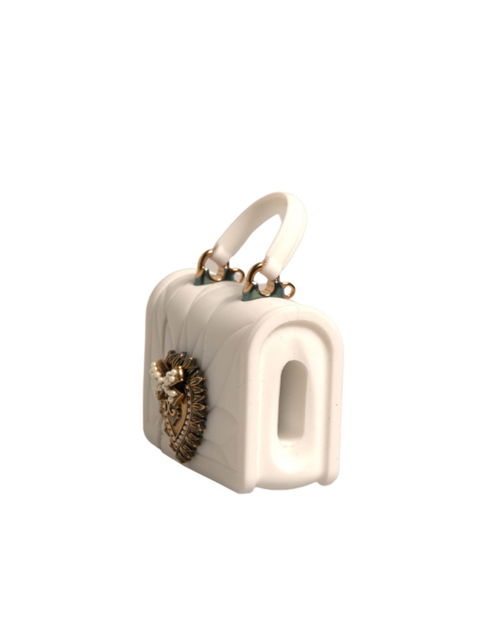 Silicone Devotion Heart Cover Hand Bag Airpod Women's Case (Pre-Owned) - Dolce & Gabbana - Modalova