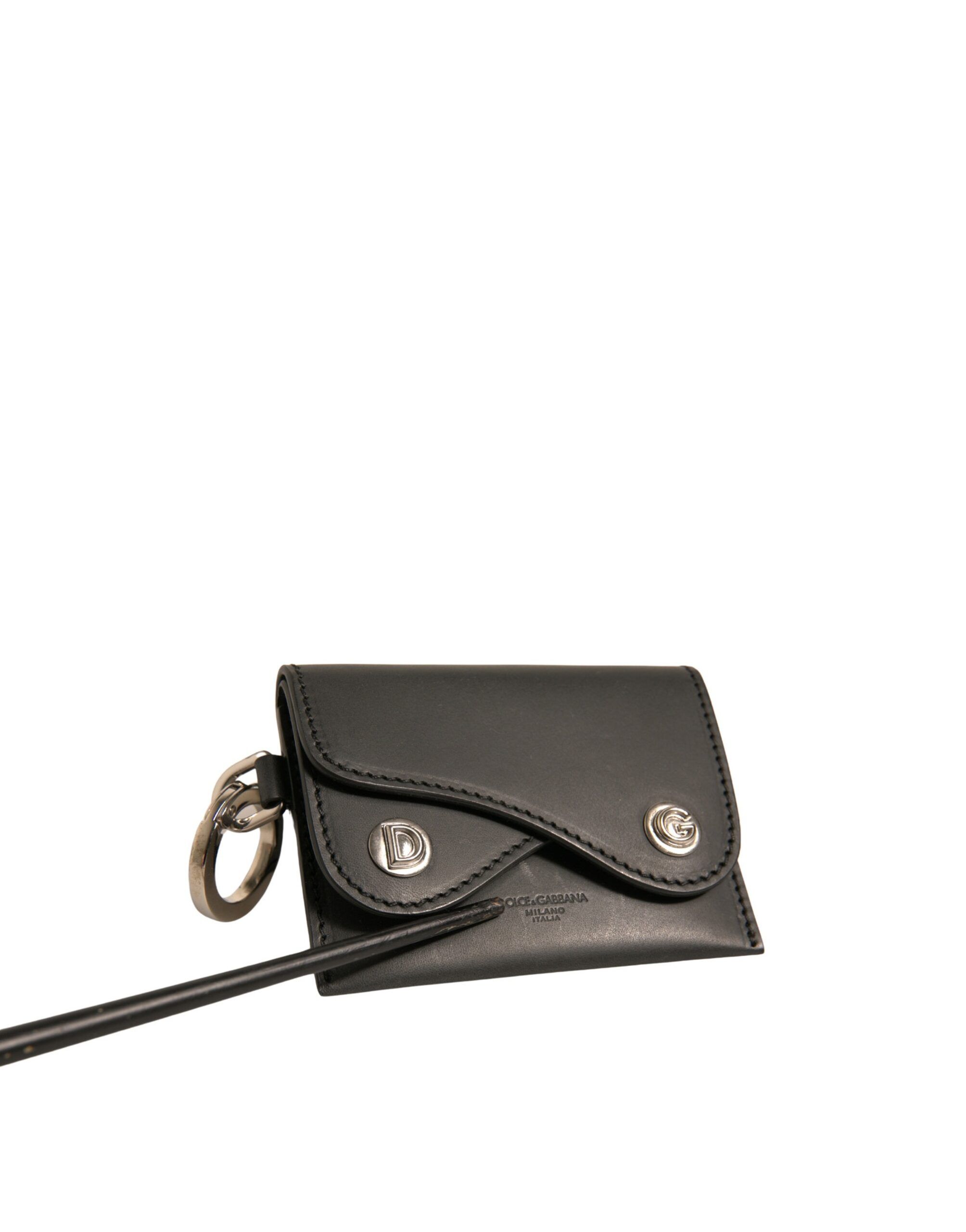 Leather Card Case Keychain Key Women's Holder (Pre-Owned) - Dolce & Gabbana - Modalova