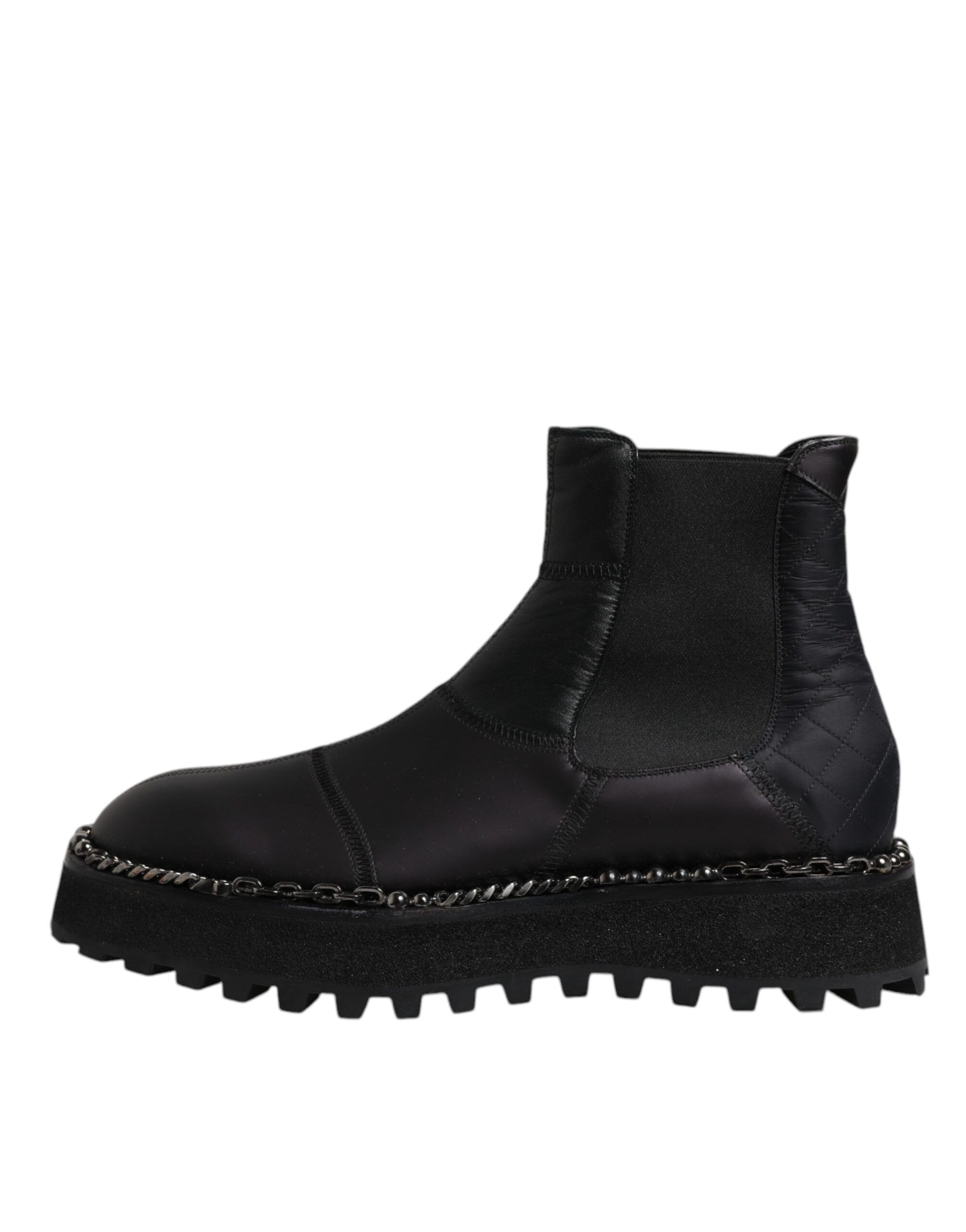 Chelsea Boots Leather Slip On Men's Shoes (Pre-Owned) - Dolce & Gabbana - Modalova