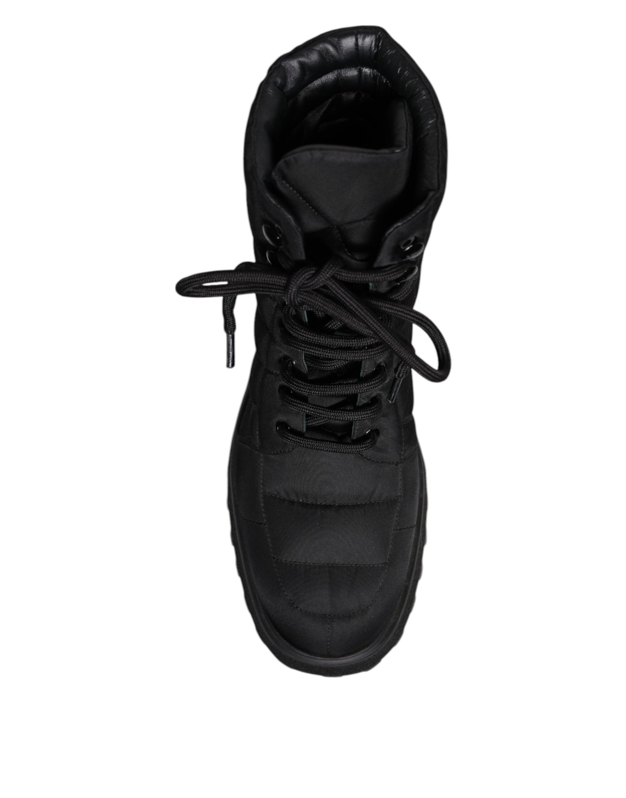 Padded Mid Calf Lace Up Boots Men's Shoes - Dolce & Gabbana - Modalova