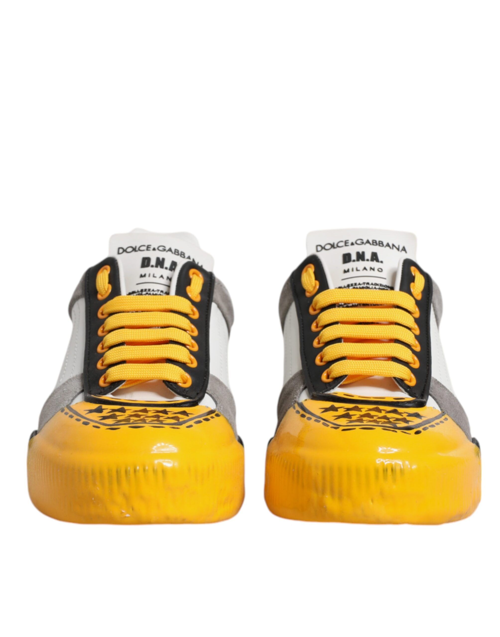 Leather DNA Low Top Sneakers Men's Shoes - Dolce & Gabbana - Modalova