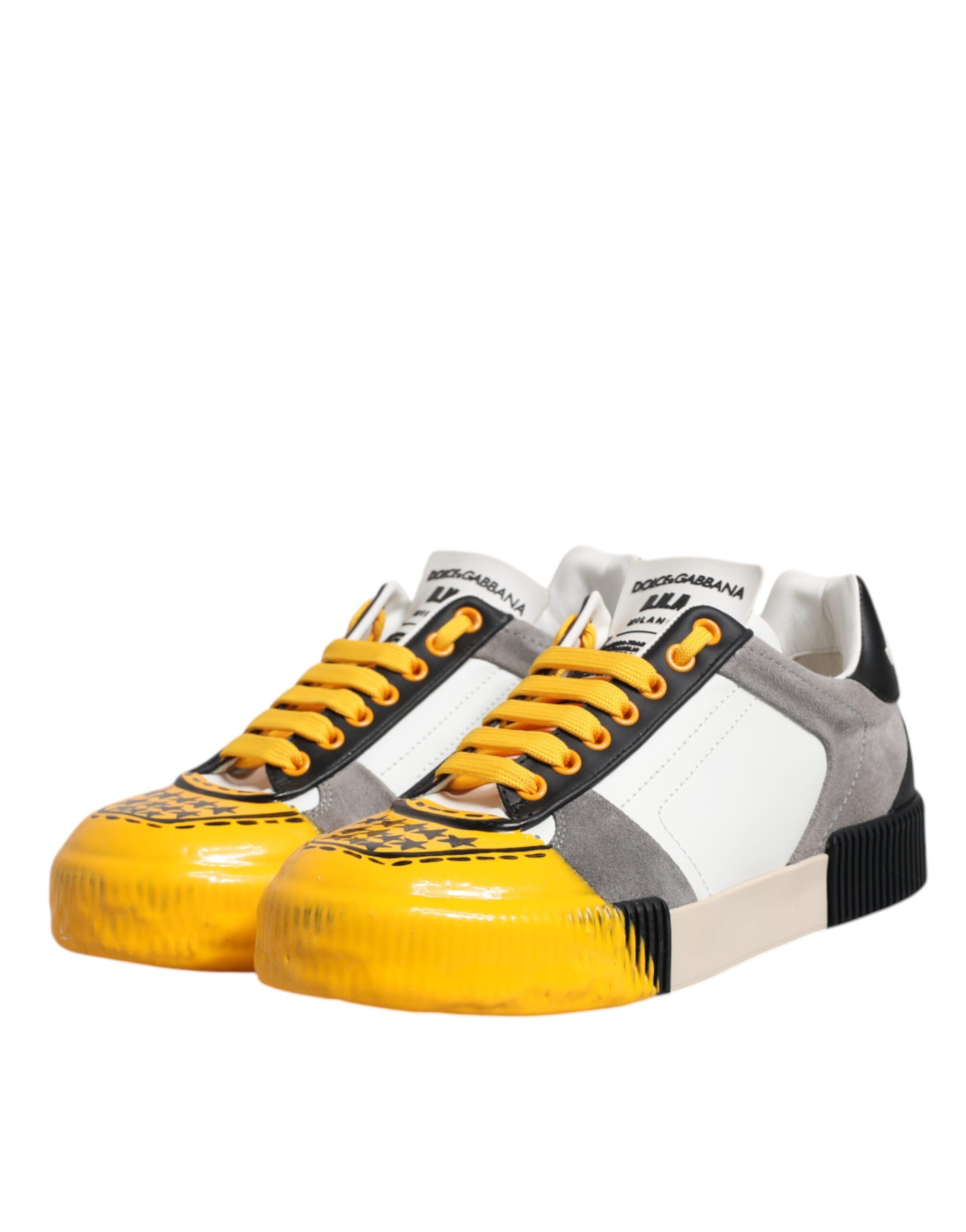 Leather DNA Low Top Sneakers Men's Shoes - Dolce & Gabbana - Modalova