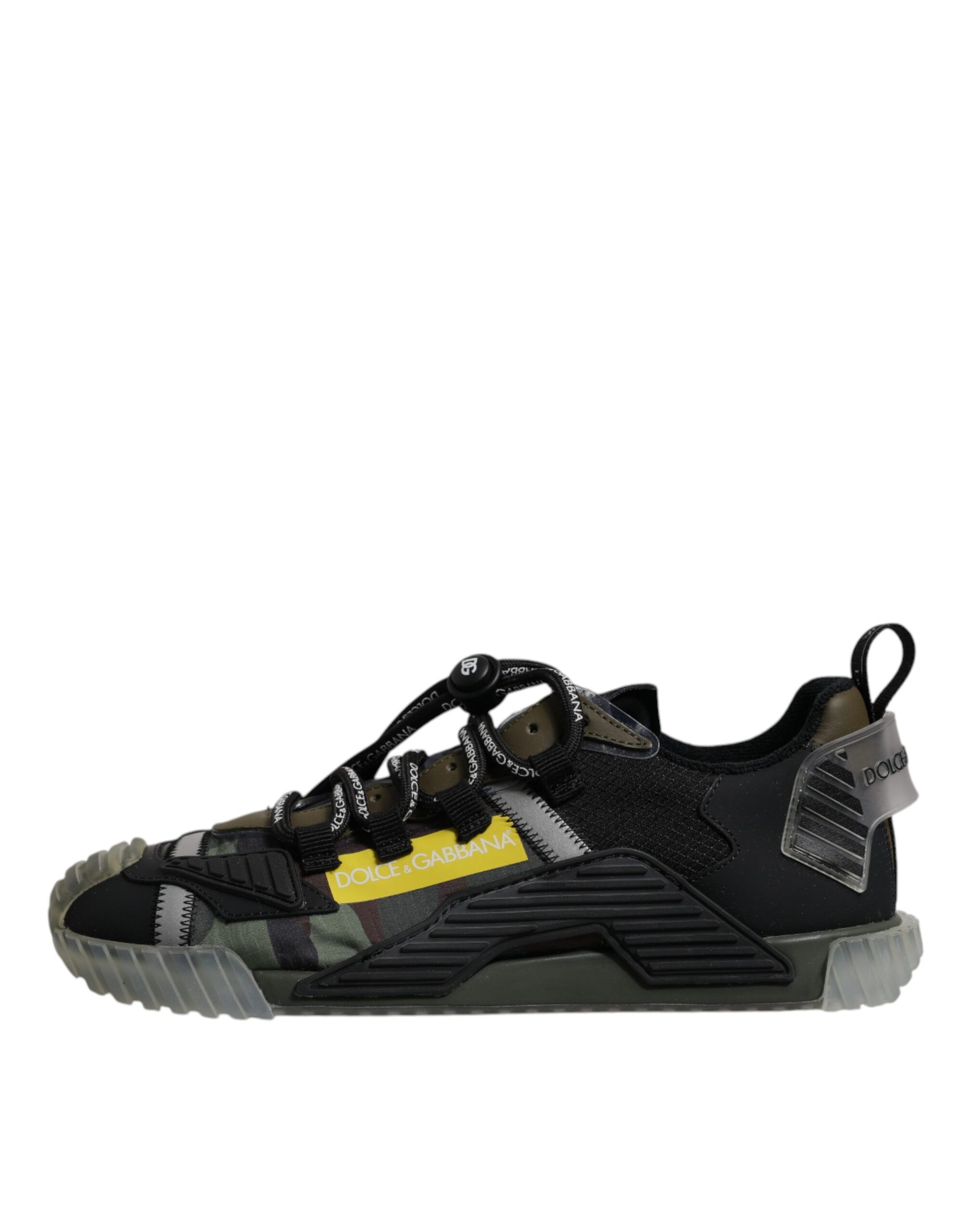 Green Camo NS1 Low Top Sneakers Men's Shoes - Dolce & Gabbana - Modalova