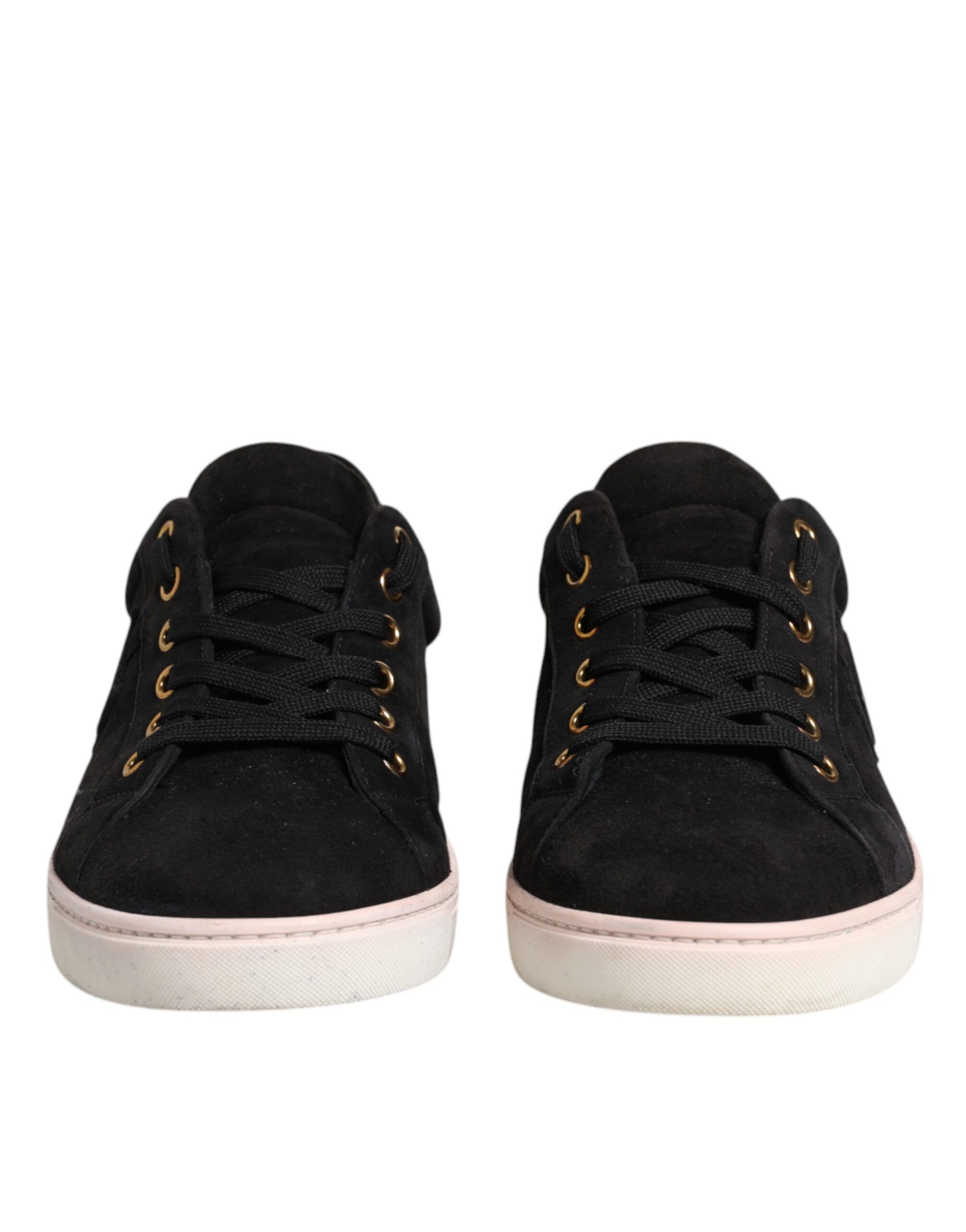 Logo Suede Leather Men Sneakers Men's Shoes (Pre-Owned) - Dolce & Gabbana - Modalova