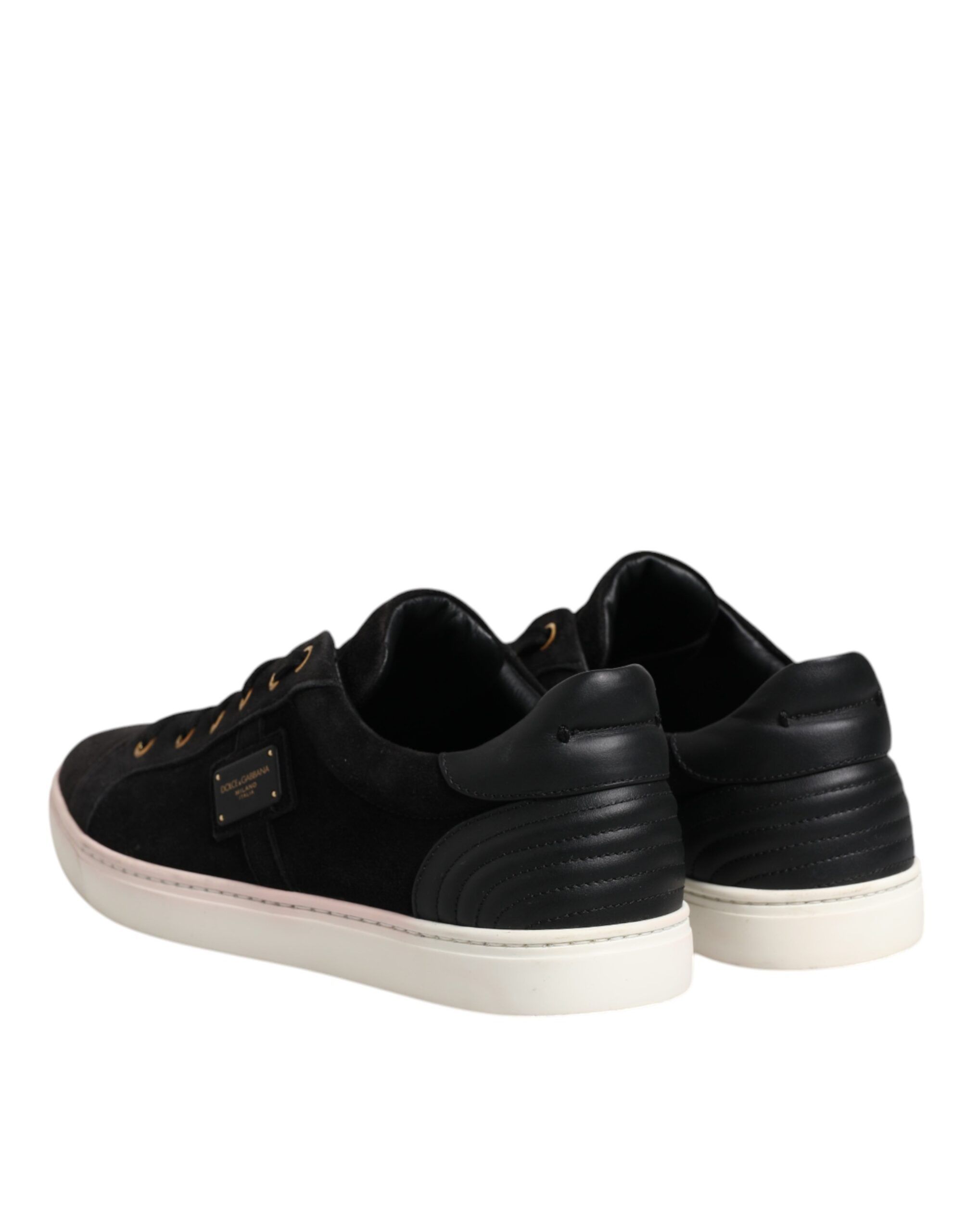 Logo Suede Leather Men Sneakers Men's Shoes (Pre-Owned) - Dolce & Gabbana - Modalova