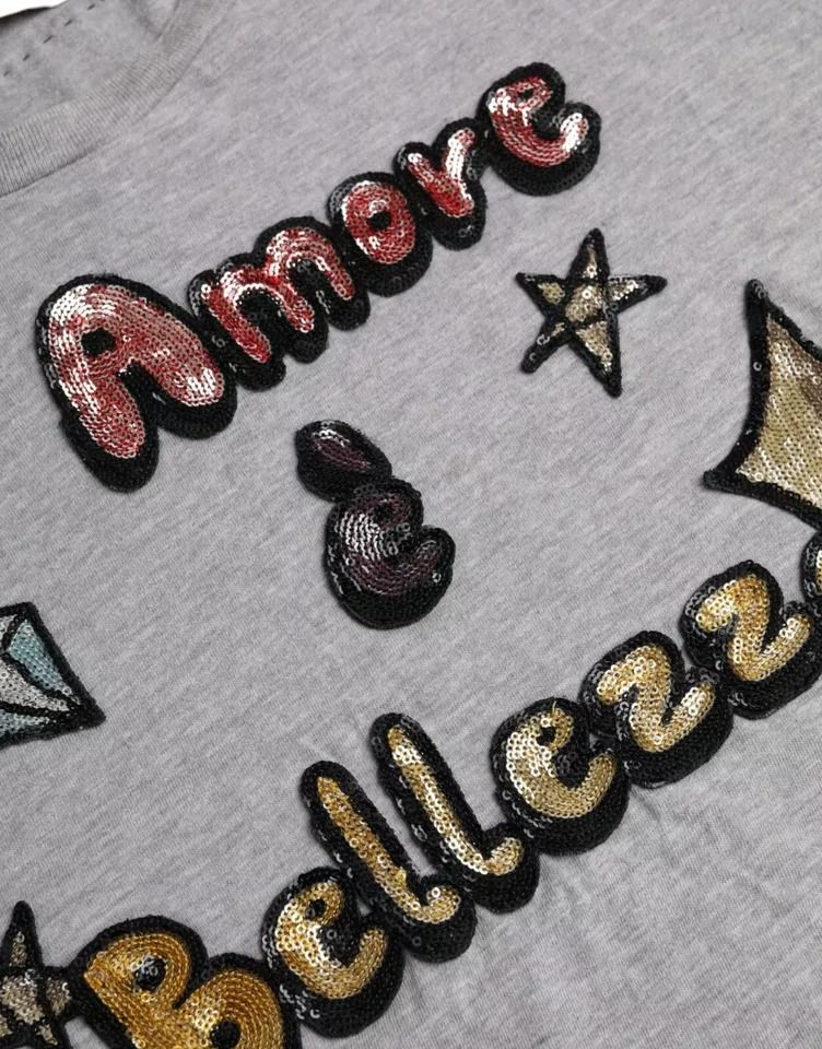 Cotton L'Amore E'Bellezza Top Women's T-shirt - Dolce & Gabbana - Modalova