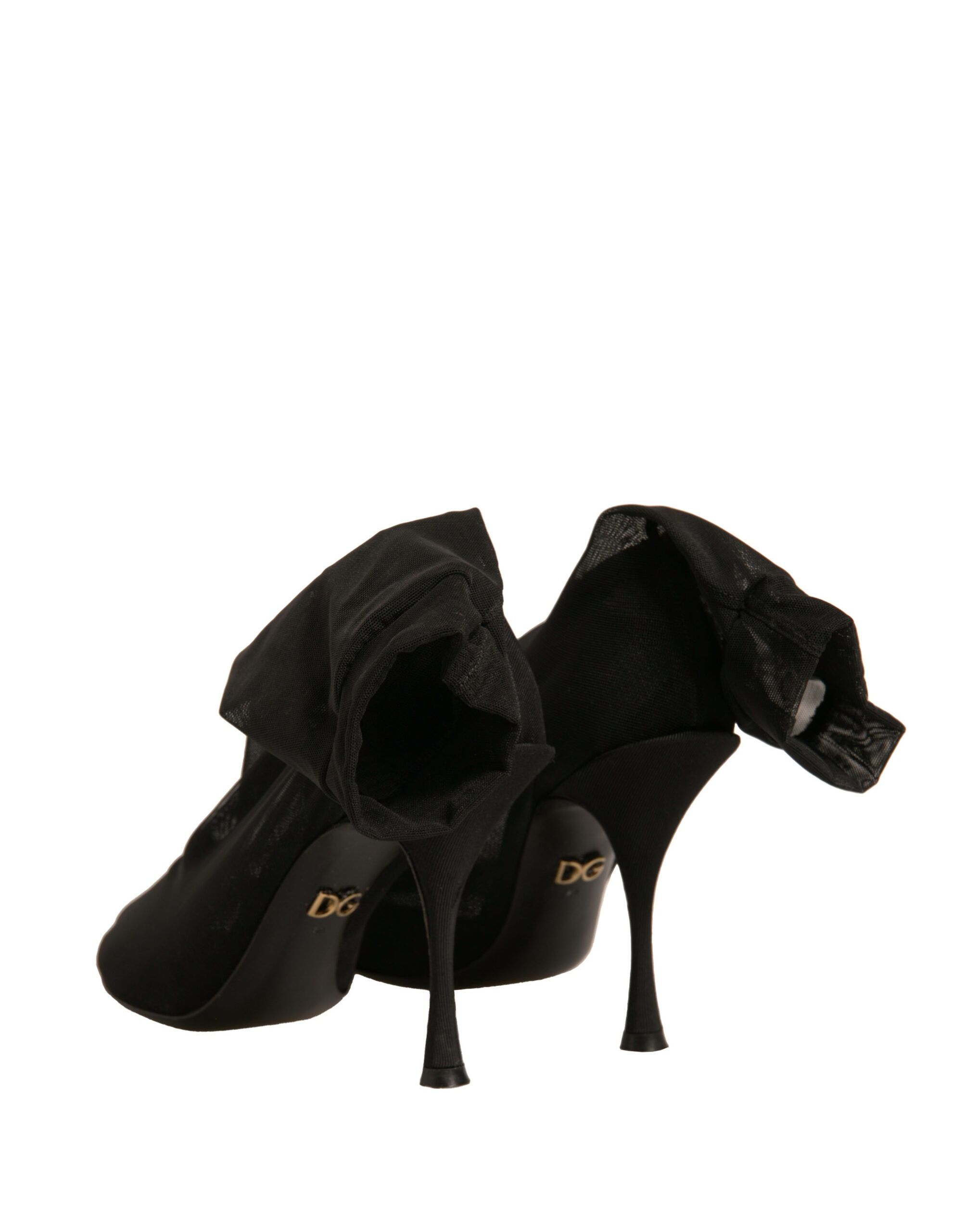 Silk Mesh Sock Style Heels Boots Women's Shoes (Pre-Owned) - Dolce & Gabbana - Modalova