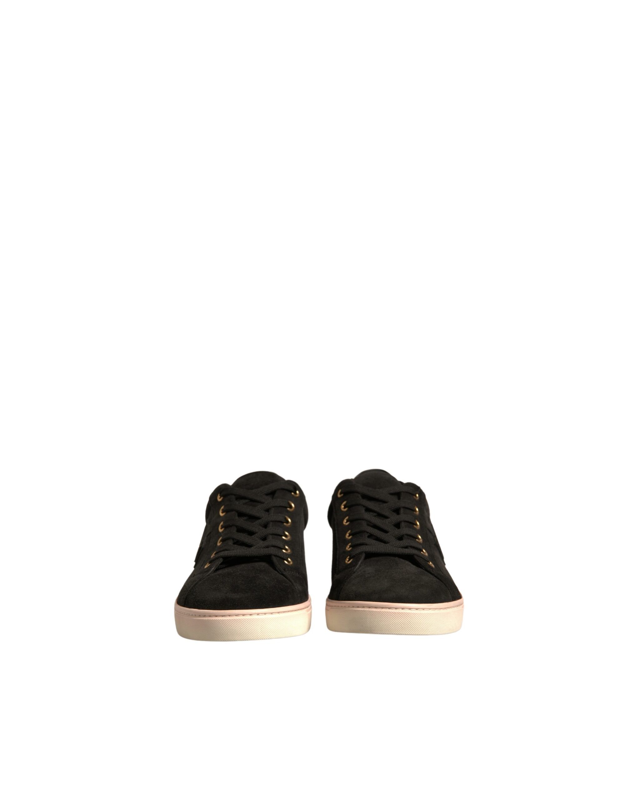 Logo Suede Leather Men Sneakers Men's Shoes (Pre-Owned) - Dolce & Gabbana - Modalova