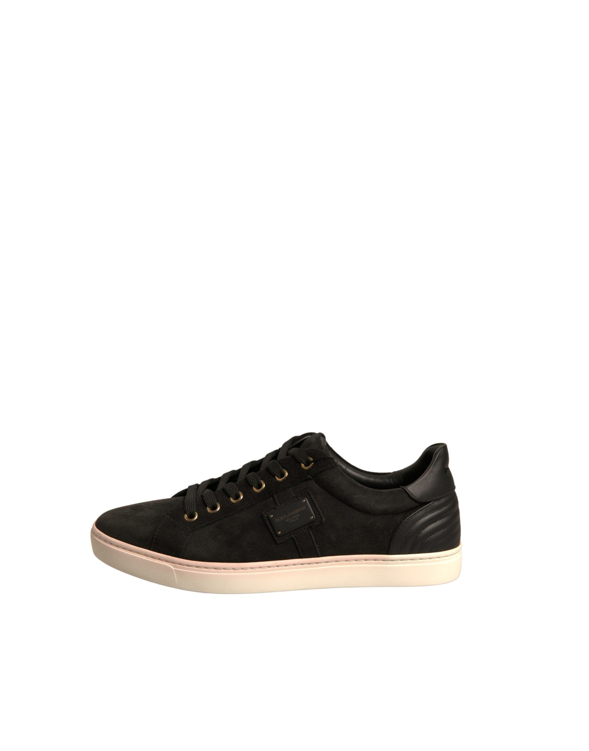 Logo Suede Leather Men Sneakers Men's Shoes (Pre-Owned) - Dolce & Gabbana - Modalova