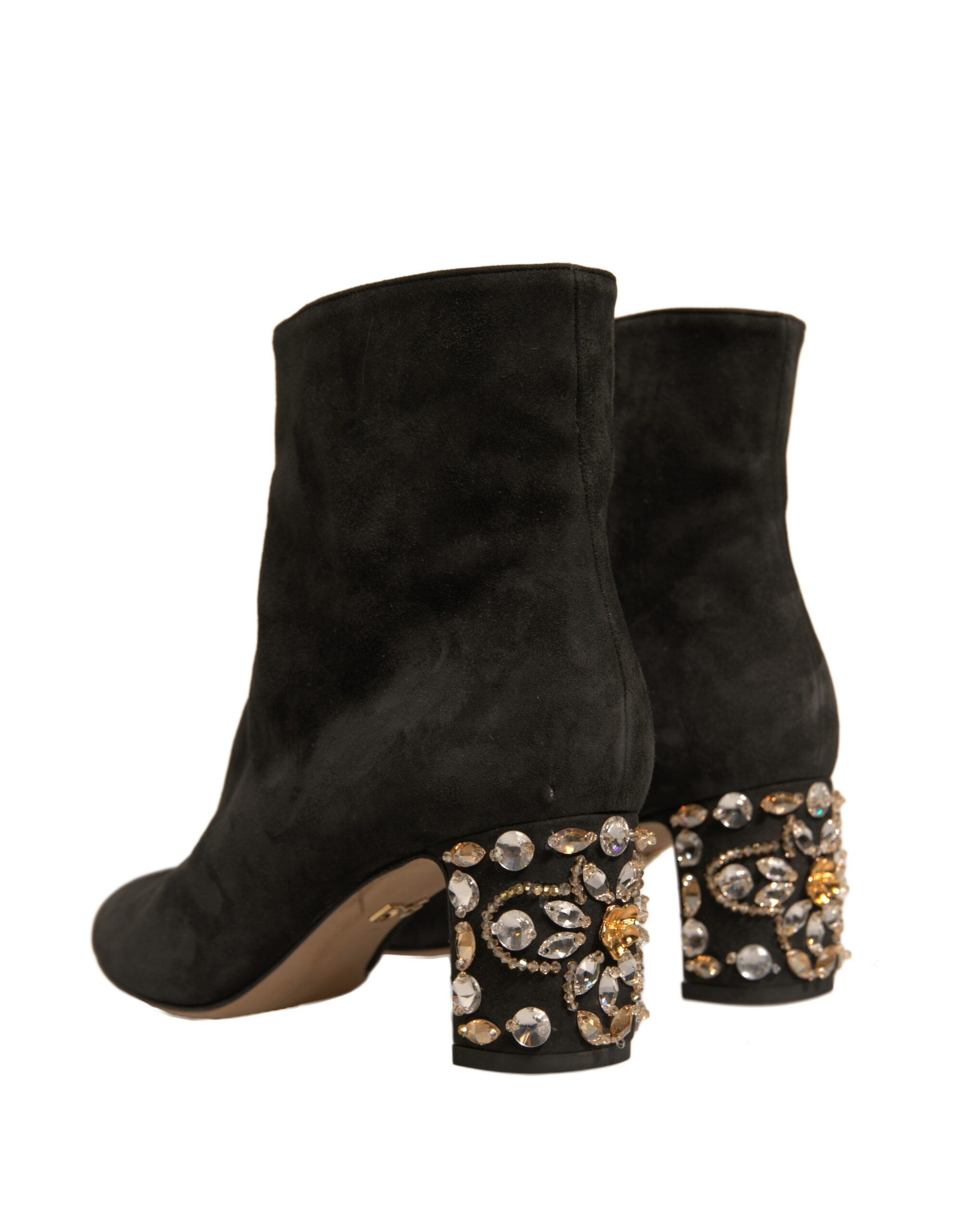 Embellished Heel Ankle Boots Women's Shoes - Dolce & Gabbana - Modalova
