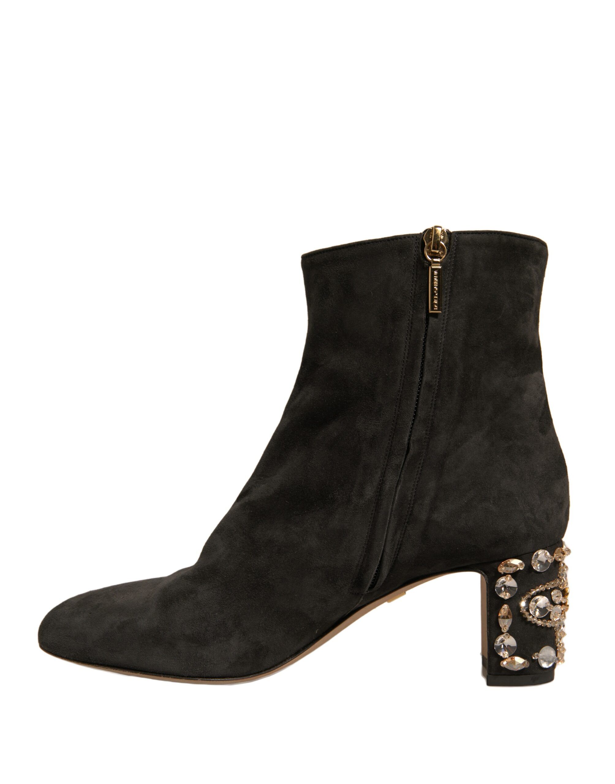 Embellished Heel Ankle Boots Women's Shoes - Dolce & Gabbana - Modalova