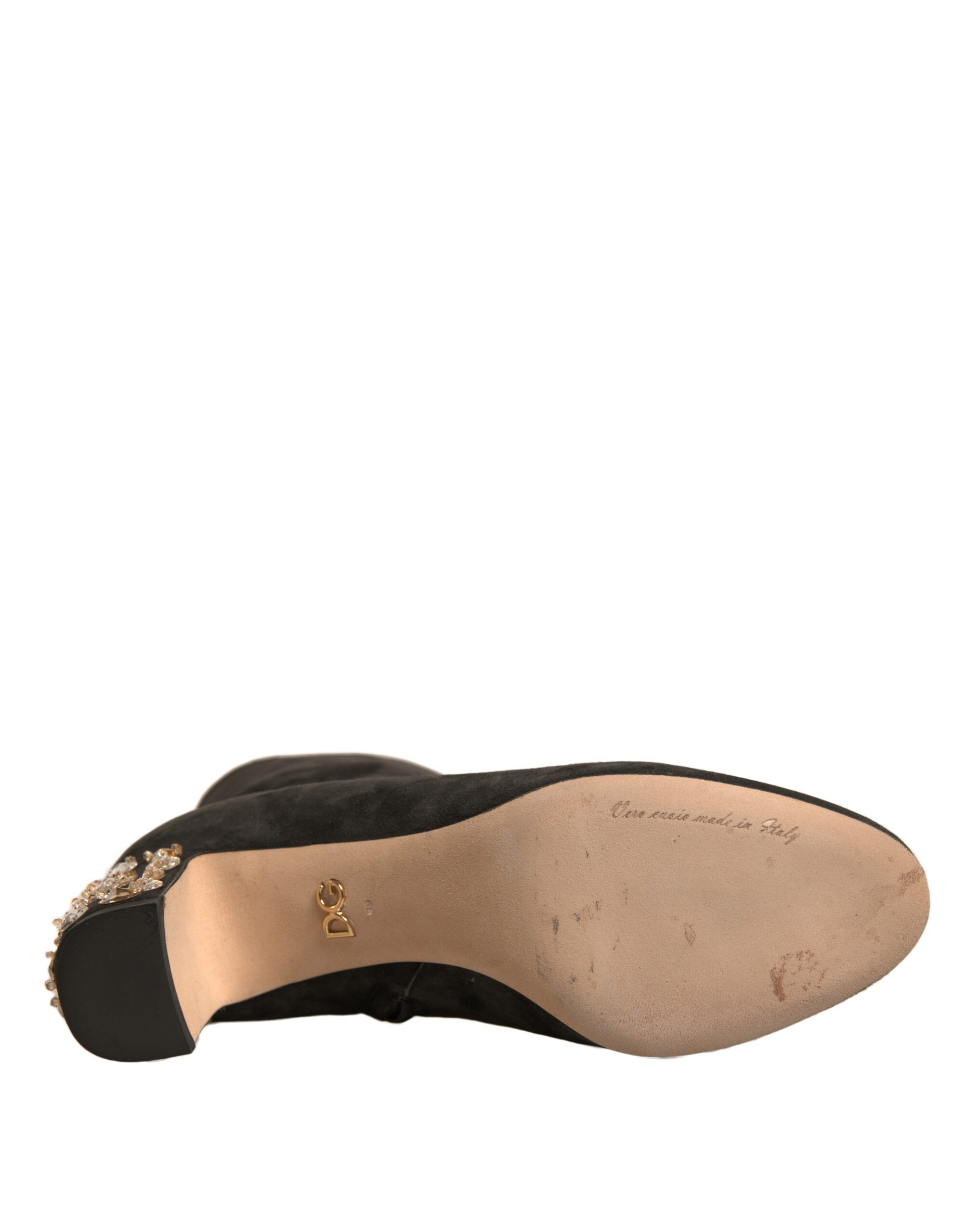 Embellished Heel Ankle Boots Women's Shoes - Dolce & Gabbana - Modalova