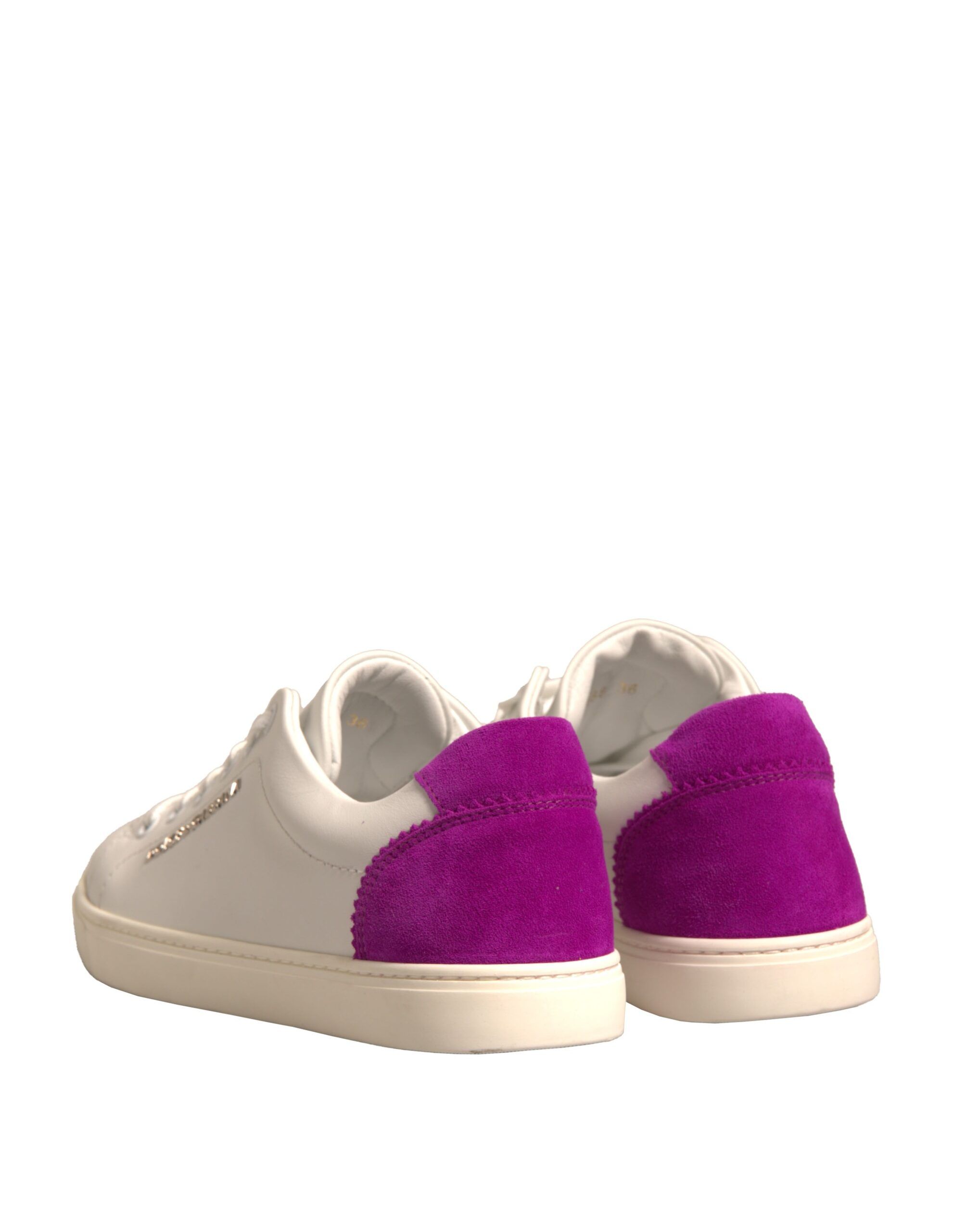 Suede Leather Low Top Sneakers Women's Shoes - Dolce & Gabbana - Modalova