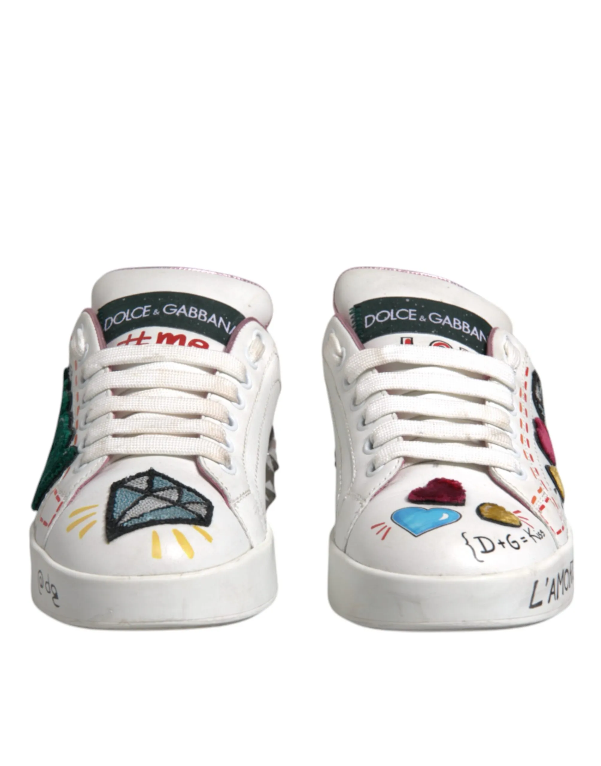 Sequined Crystal Low Top Sneakers Women's Shoes (Pre-Owned) - Dolce & Gabbana - Modalova