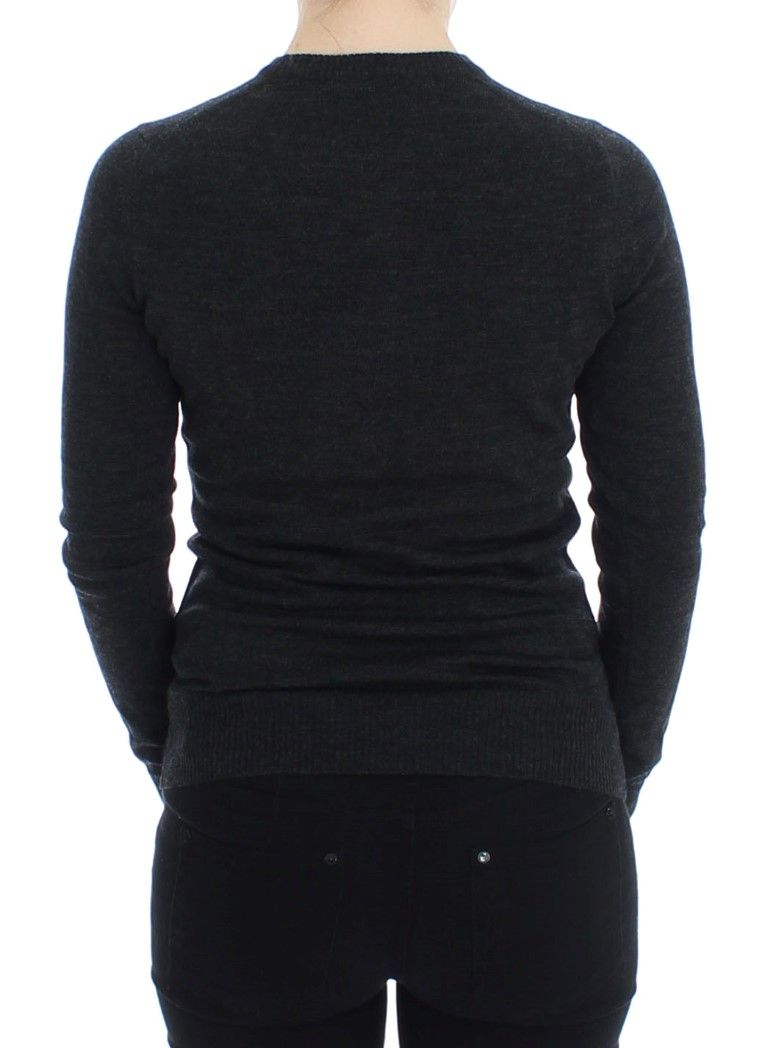Wool Button Cardigan Women's Sweater - Dolce & Gabbana - Modalova