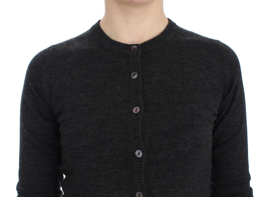 Wool Button Cardigan Women's Sweater - Dolce & Gabbana - Modalova