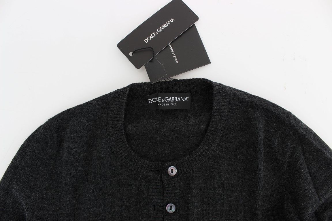 Wool Button Cardigan Women's Sweater - Dolce & Gabbana - Modalova