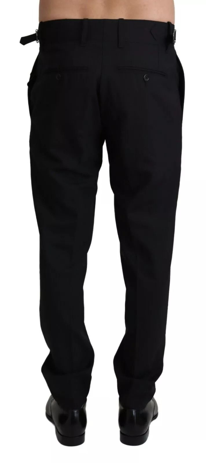Wool Stretch Dress Trouser Men's Pants - Dolce & Gabbana - Modalova