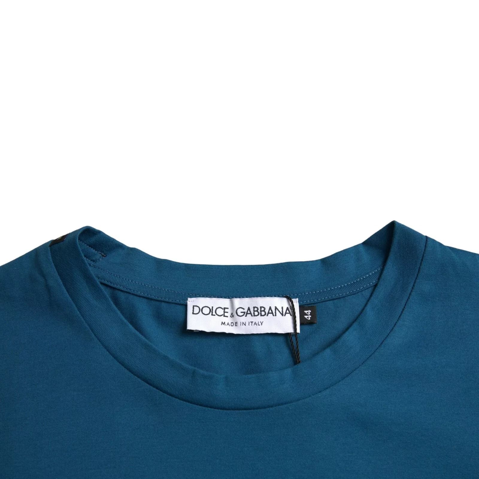 Logo Cotton Round Neck Short Sleeves Men's T-shirt (Pre-Owned) - Dolce & Gabbana - Modalova