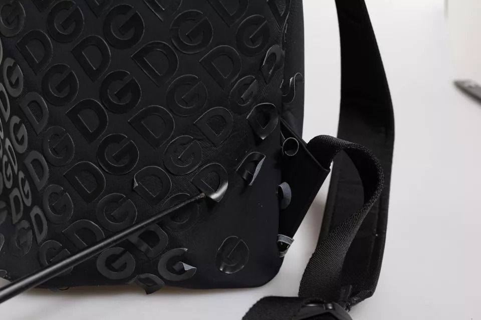 Neoprene Nylon DG Logo School Backpack Men's Bag (Pre-Owned) - Dolce & Gabbana - Modalova
