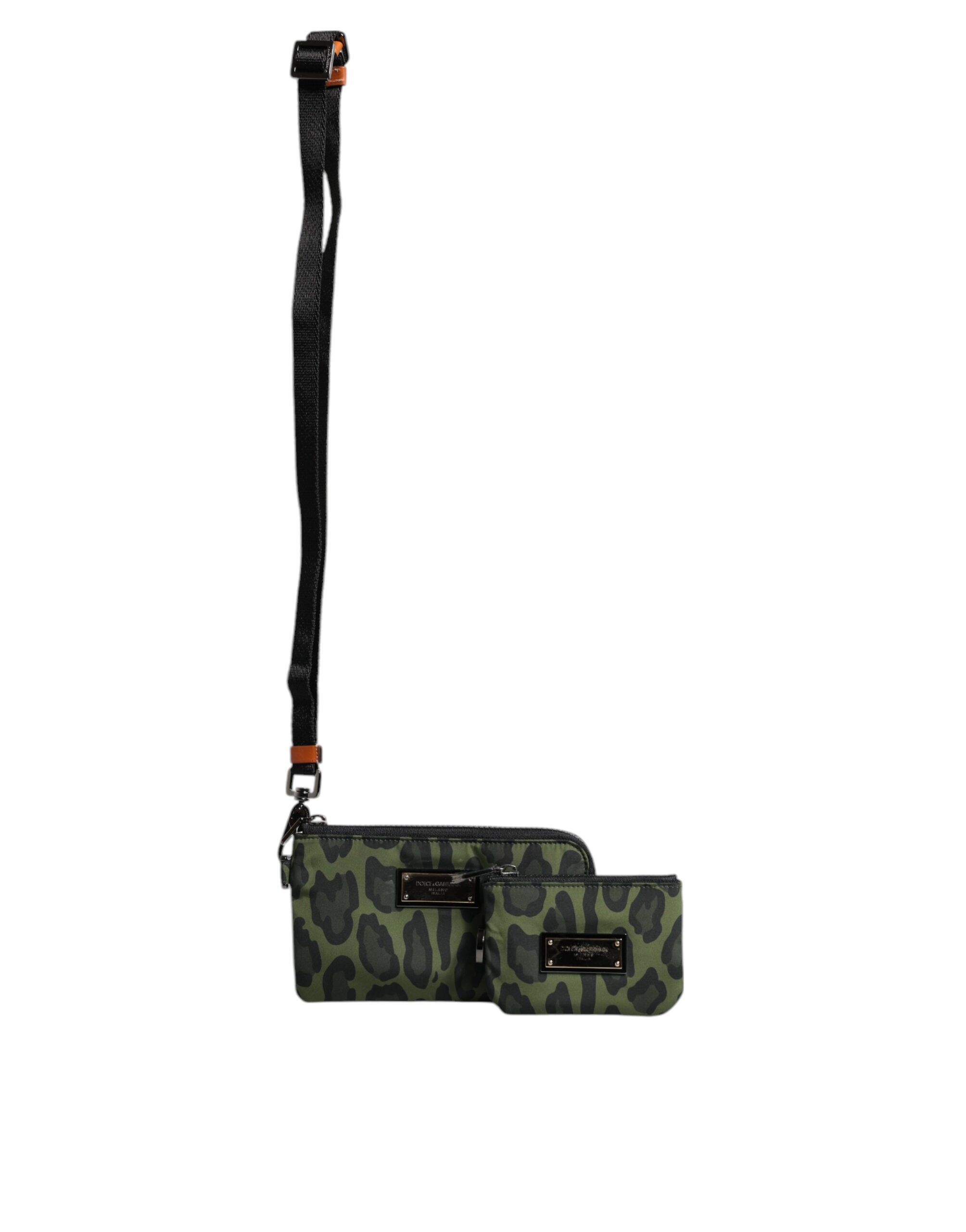 Leopard Leather Logo Plaque Multifunctional Kit Men's Bag (Pre-Owned) - Dolce & Gabbana - Modalova