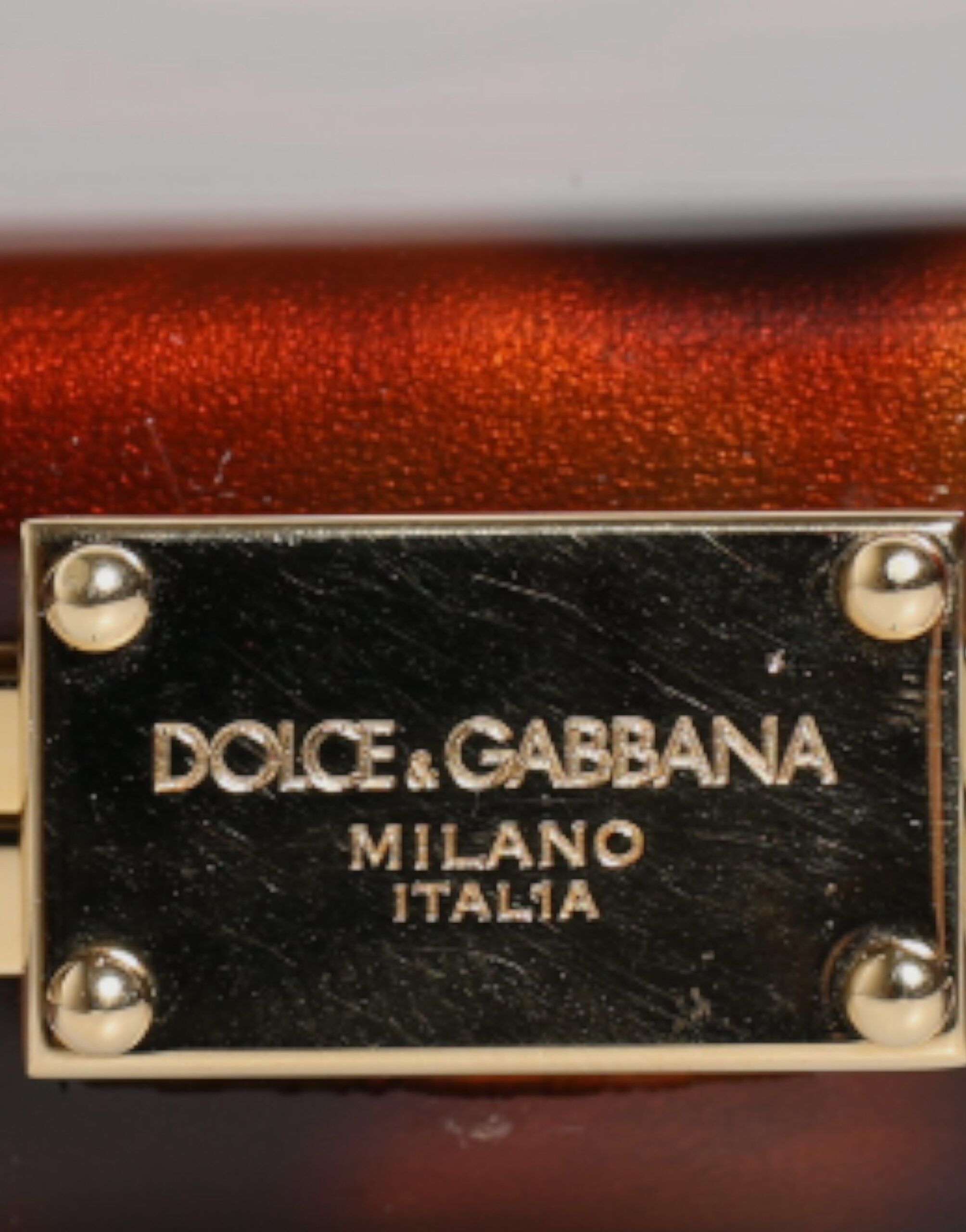 Leather Clutch Evening Crossbody Women's Bag (Pre-Owned) - Dolce & Gabbana - Modalova