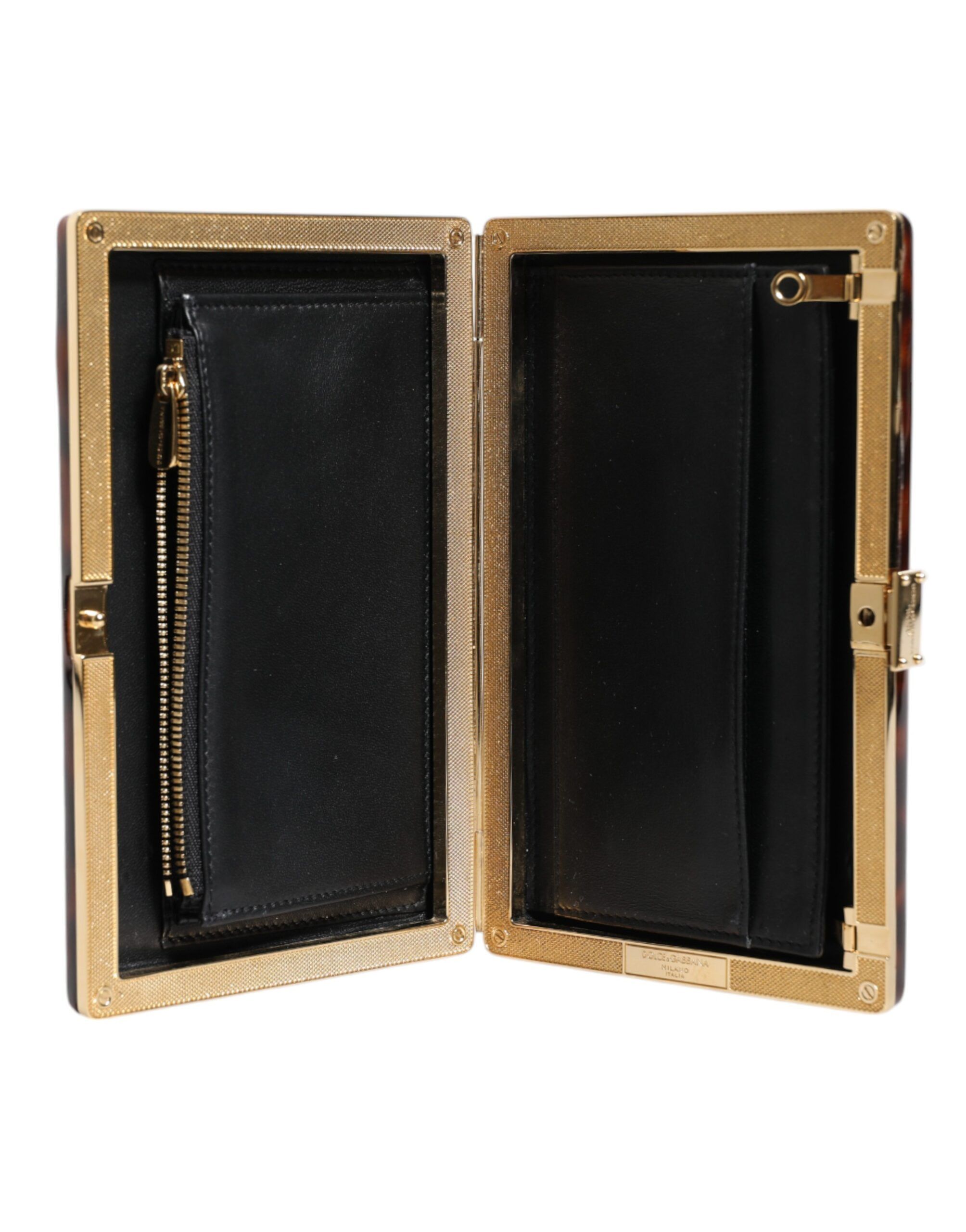 Leather Clutch Evening Crossbody Women's Bag (Pre-Owned) - Dolce & Gabbana - Modalova