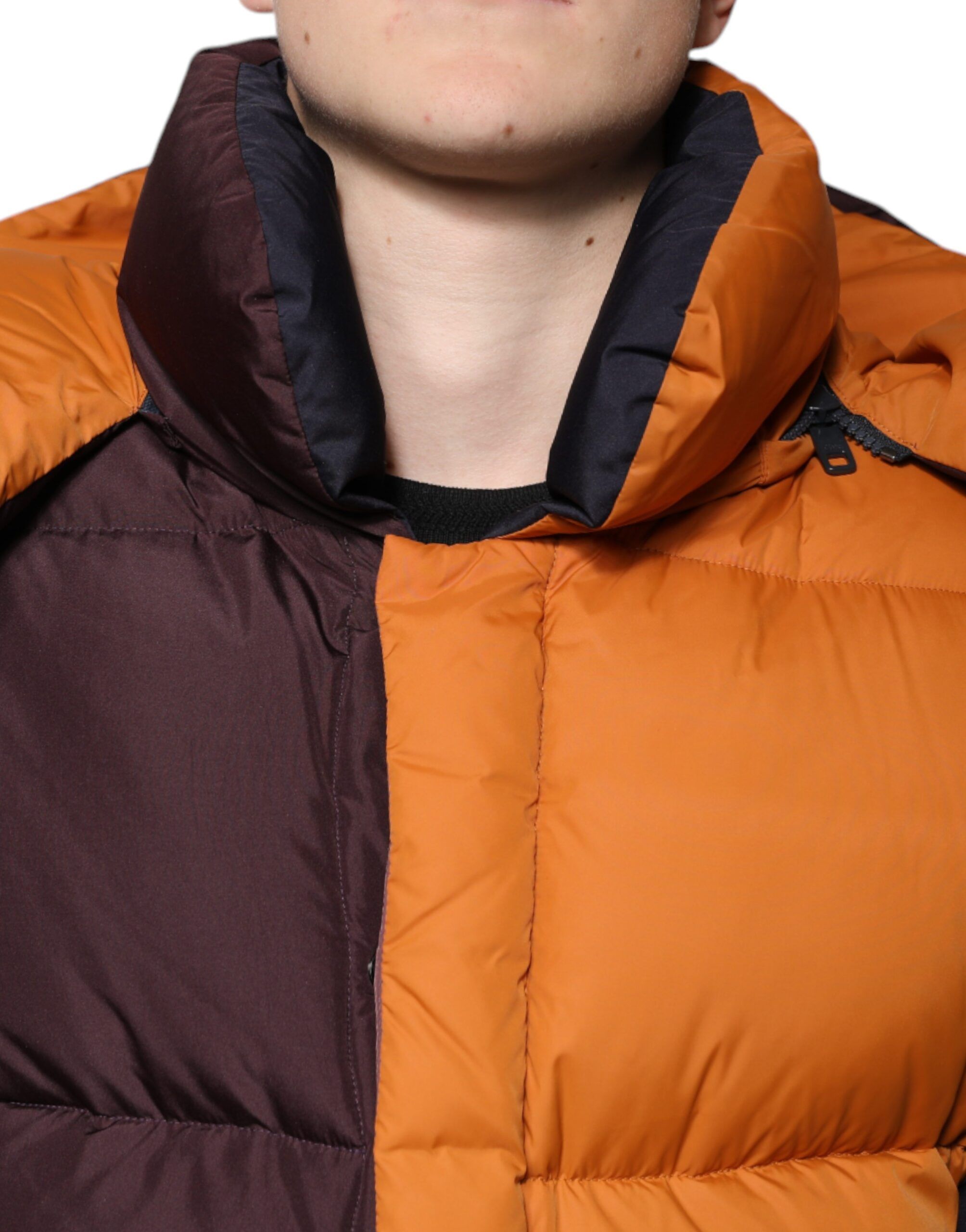 Quilted Hooded Puffer Men's Jacket (Pre-Owned) - Dolce & Gabbana - Modalova