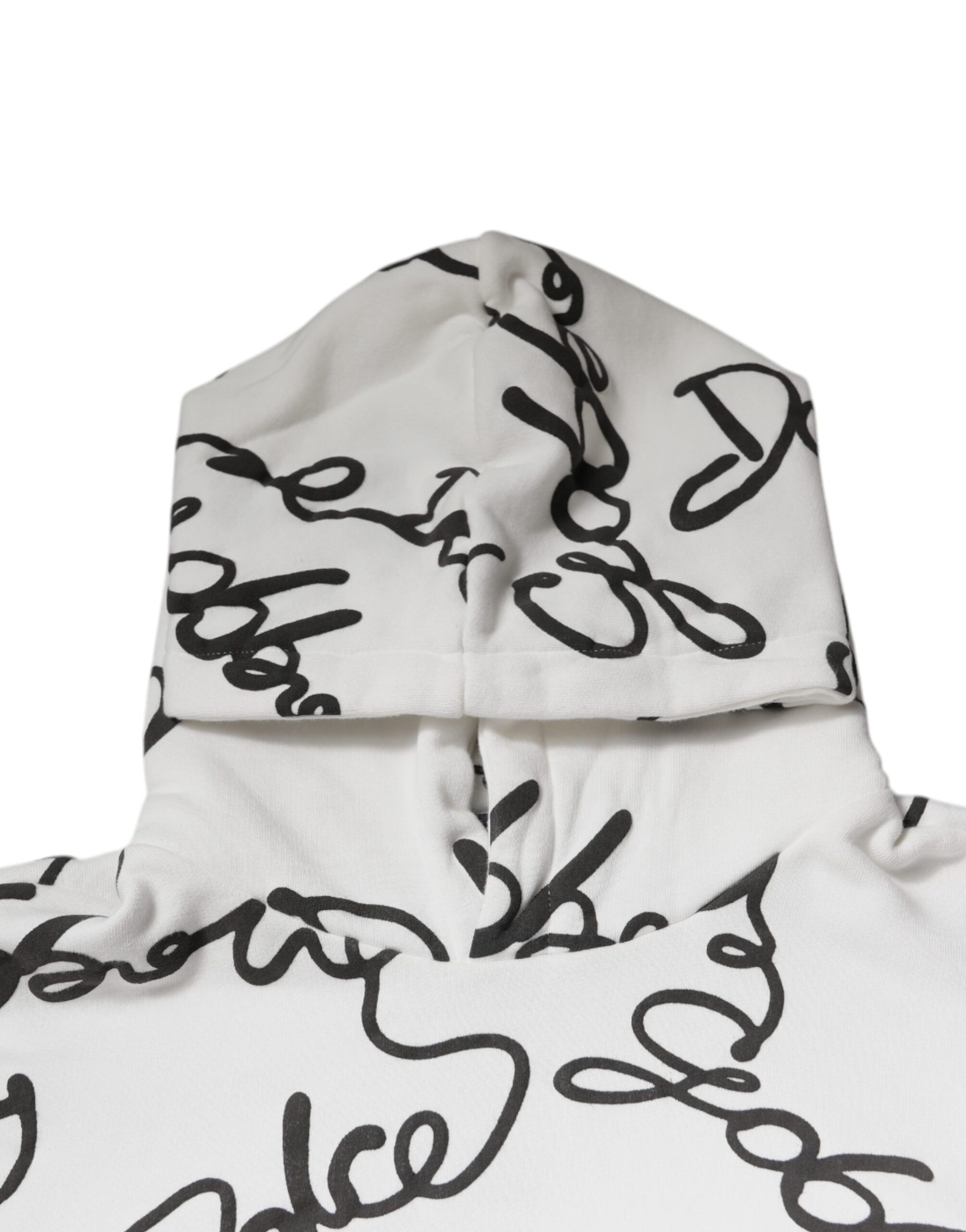 Logo Cotton Hooded Sweatshirt Men's Sweater - Dolce & Gabbana - Modalova