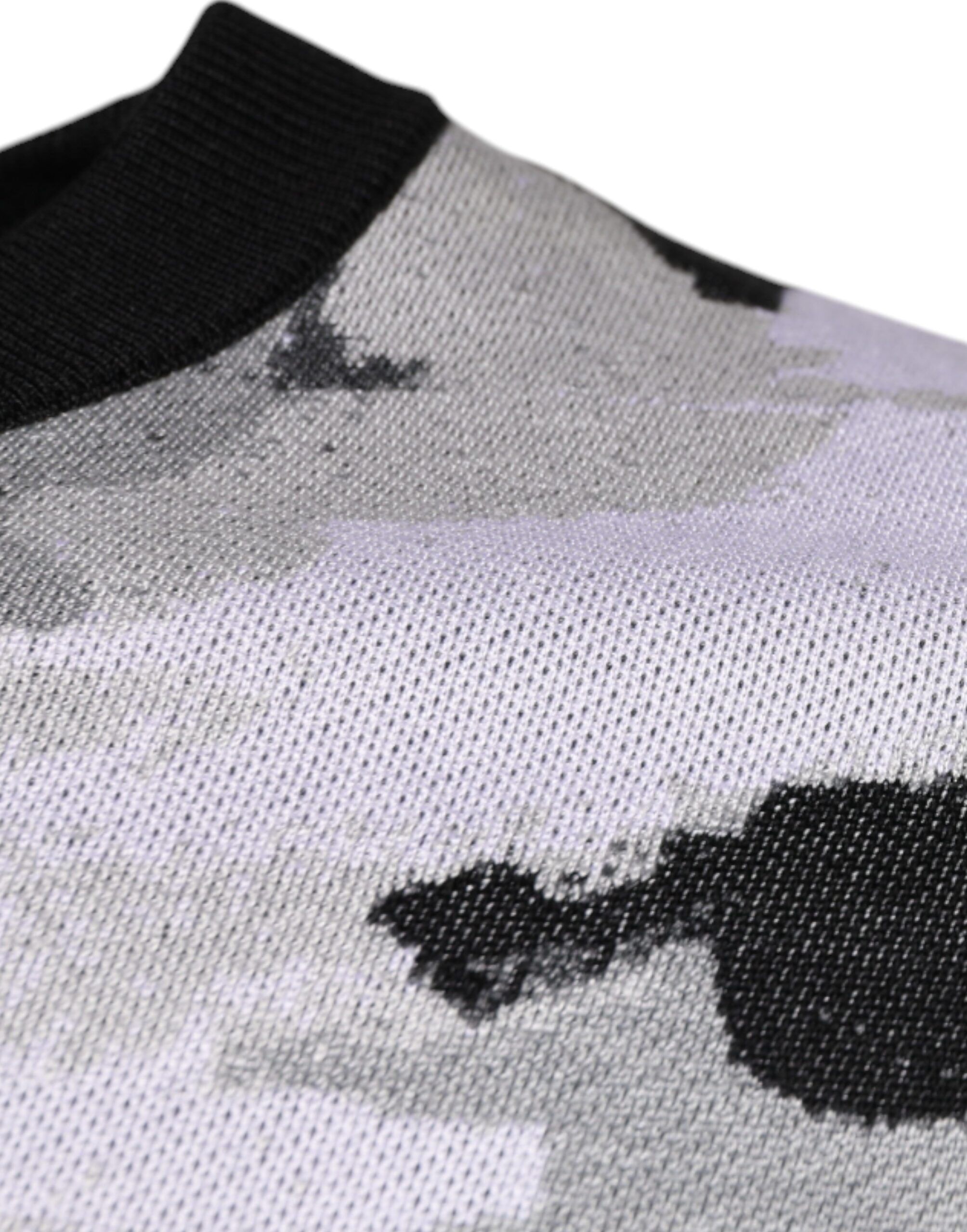 Camouflage Crew Neck Men Pullover Men's Sweater - Dolce & Gabbana - Modalova