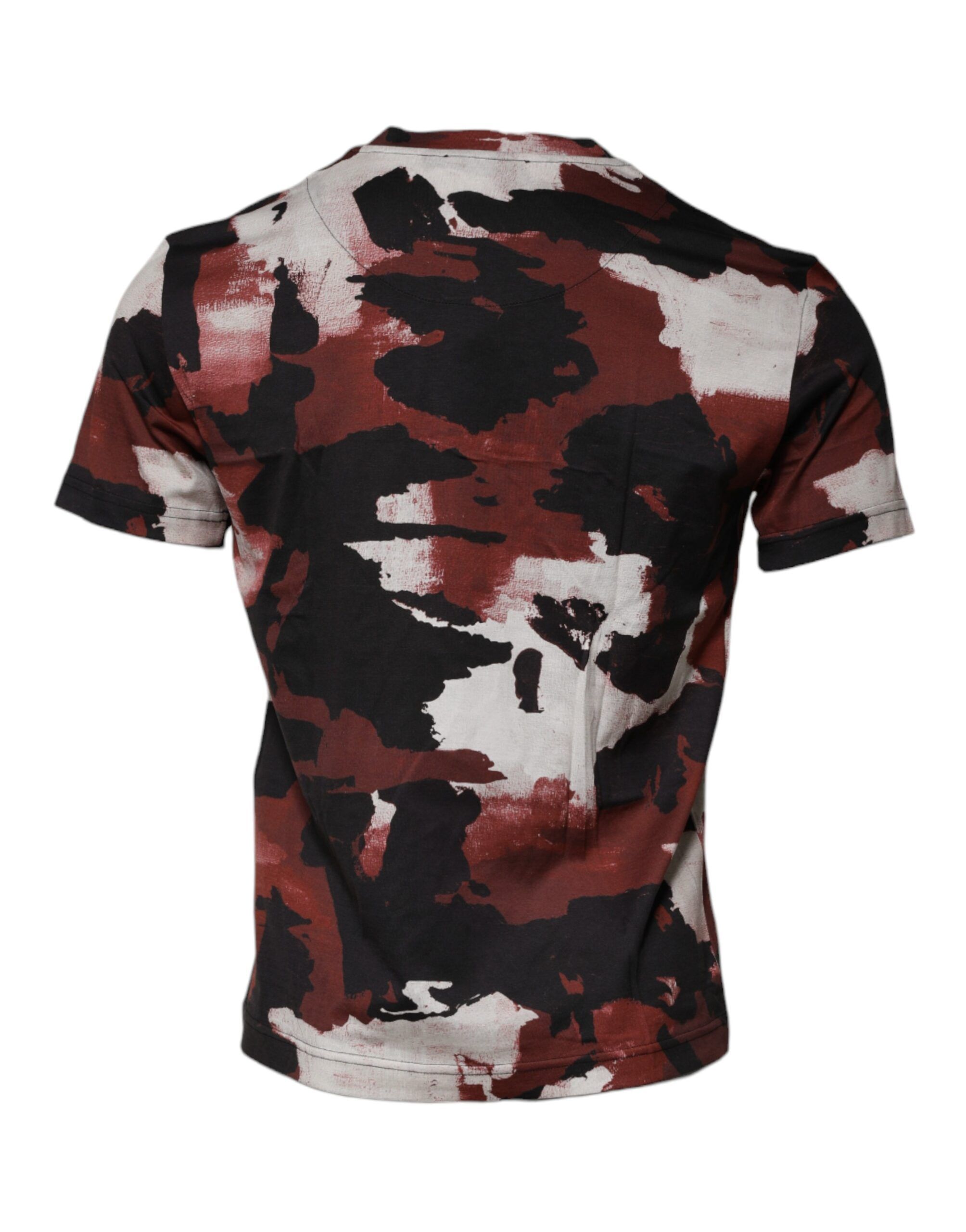 Camouflage Crew Neck Men's T-shirt - Dolce & Gabbana - Modalova