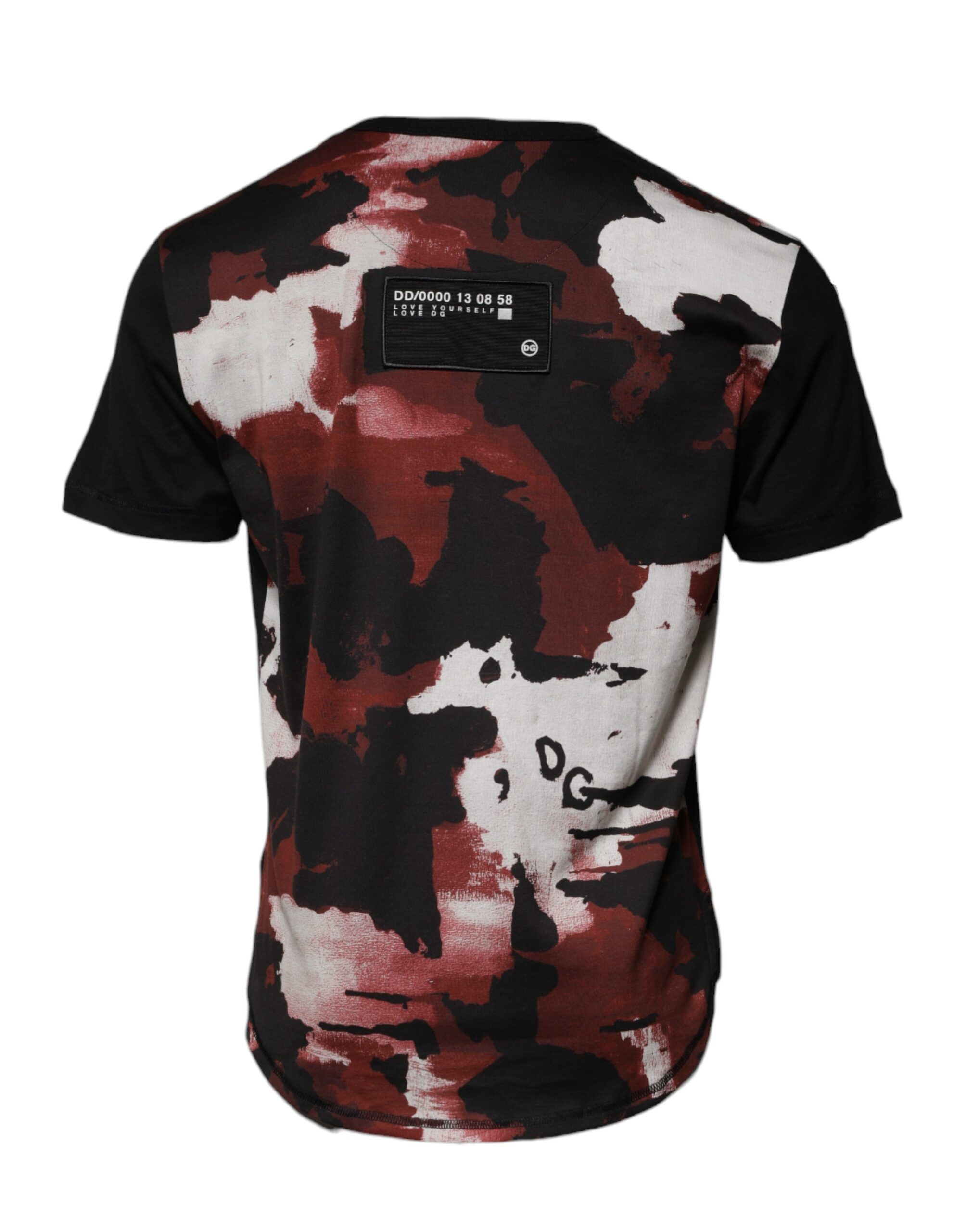 Camouflage Crew Neck Men's T-shirt - Dolce & Gabbana - Modalova