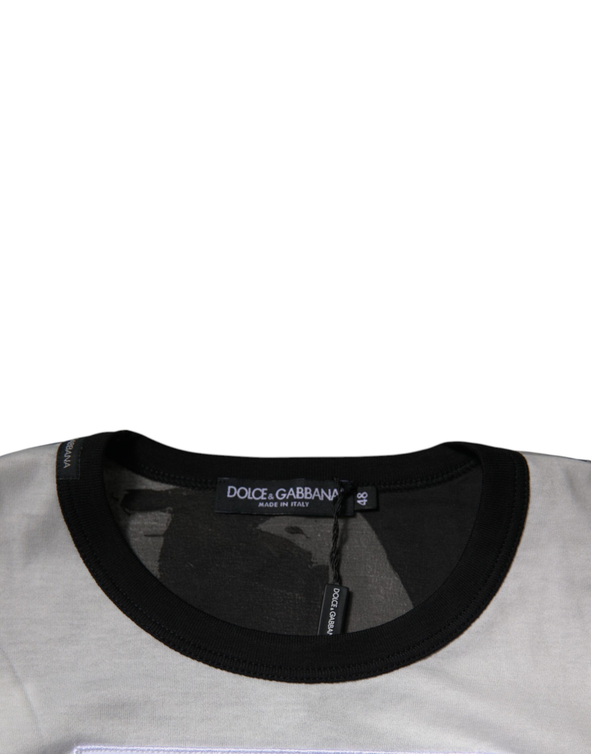Camouflage Crew Neck Men's T-shirt - Dolce & Gabbana - Modalova