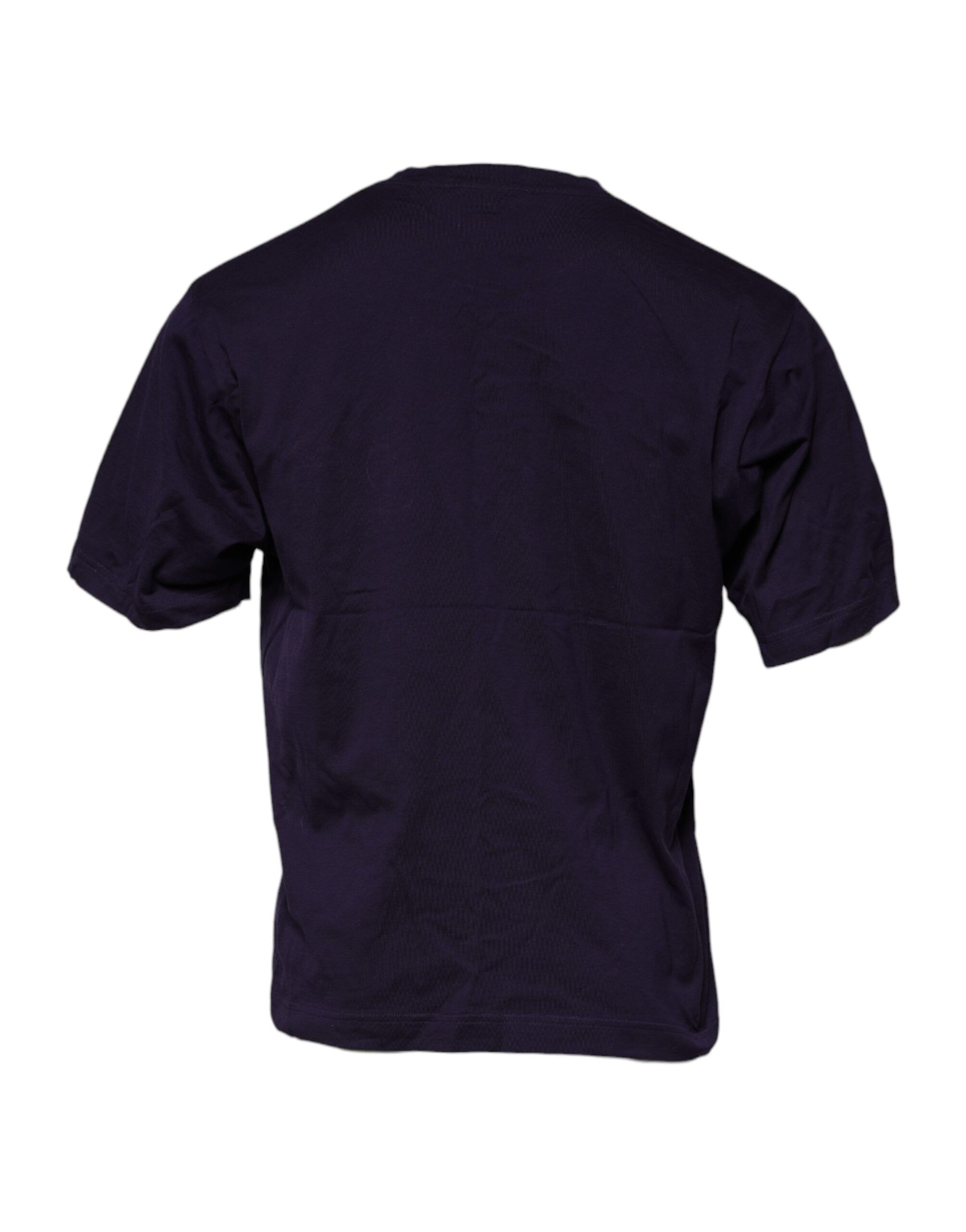 DG Logo Cotton Crew Neck Men's T-shirt - Dolce & Gabbana - Modalova