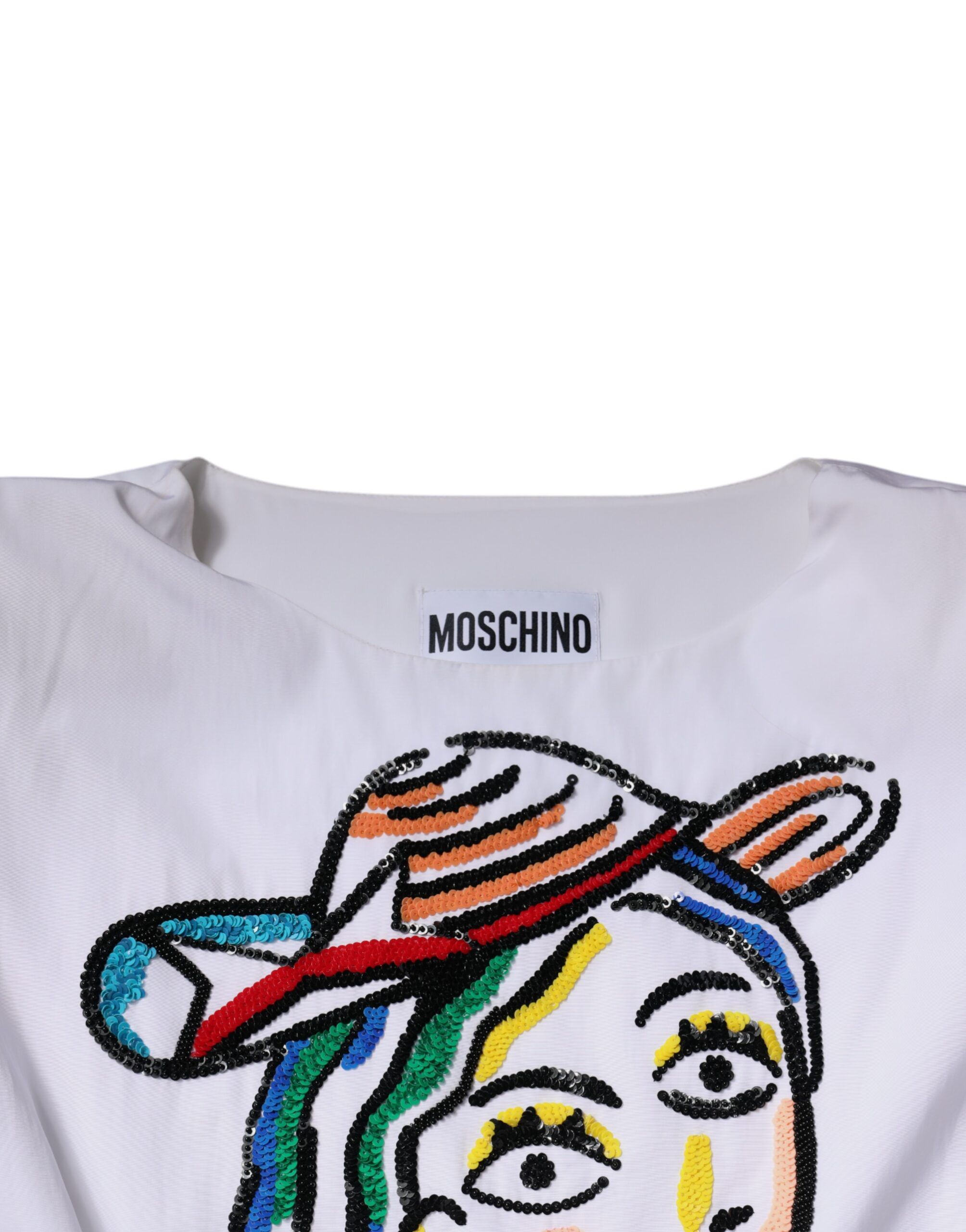 Printed Viscose Sheath Mini Women's Dress (Pre-Owned) - Moschino Couture - Modalova
