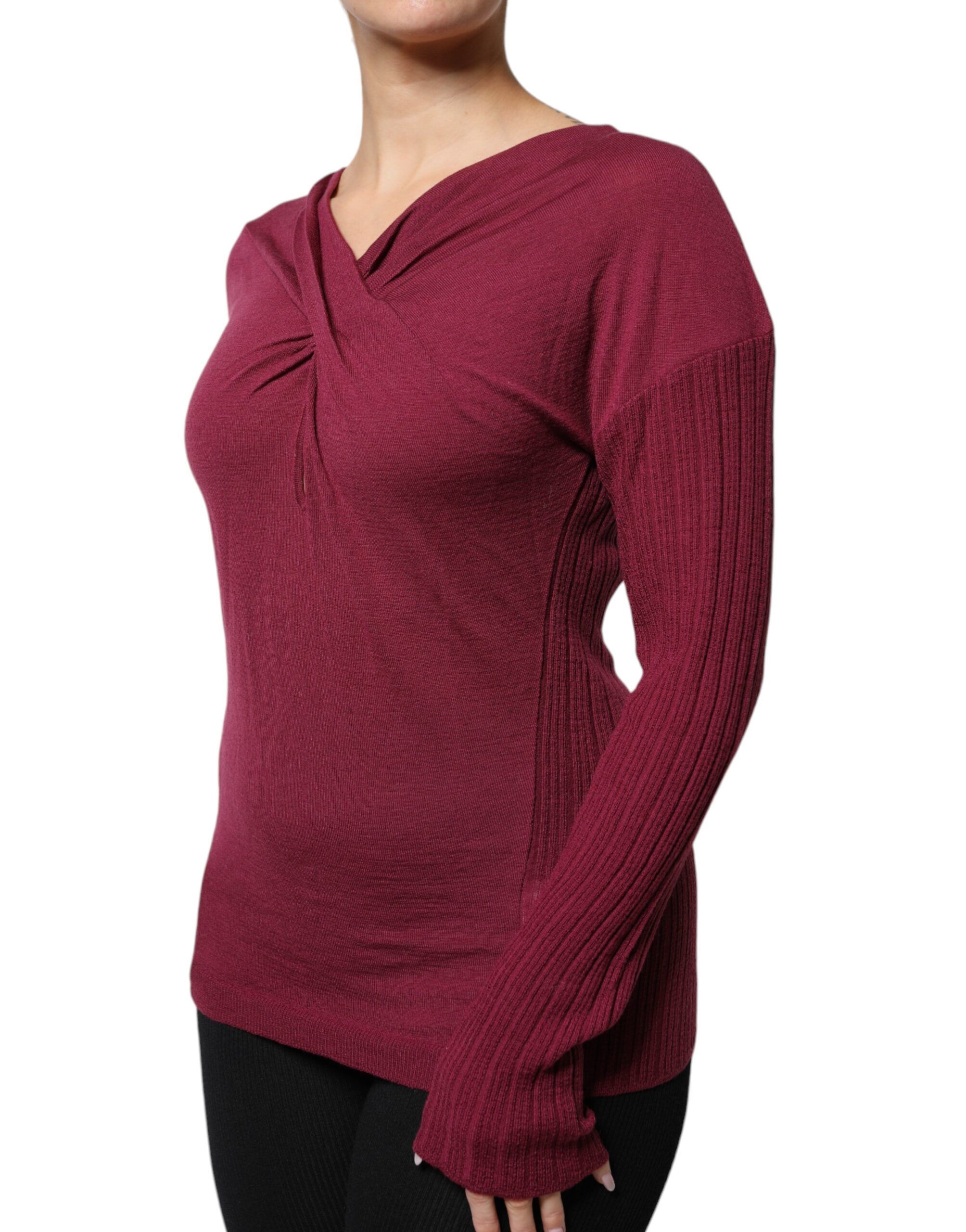Jumper Keyhole Knit Pullover Women's Sweater - Roberto Cavalli - Modalova