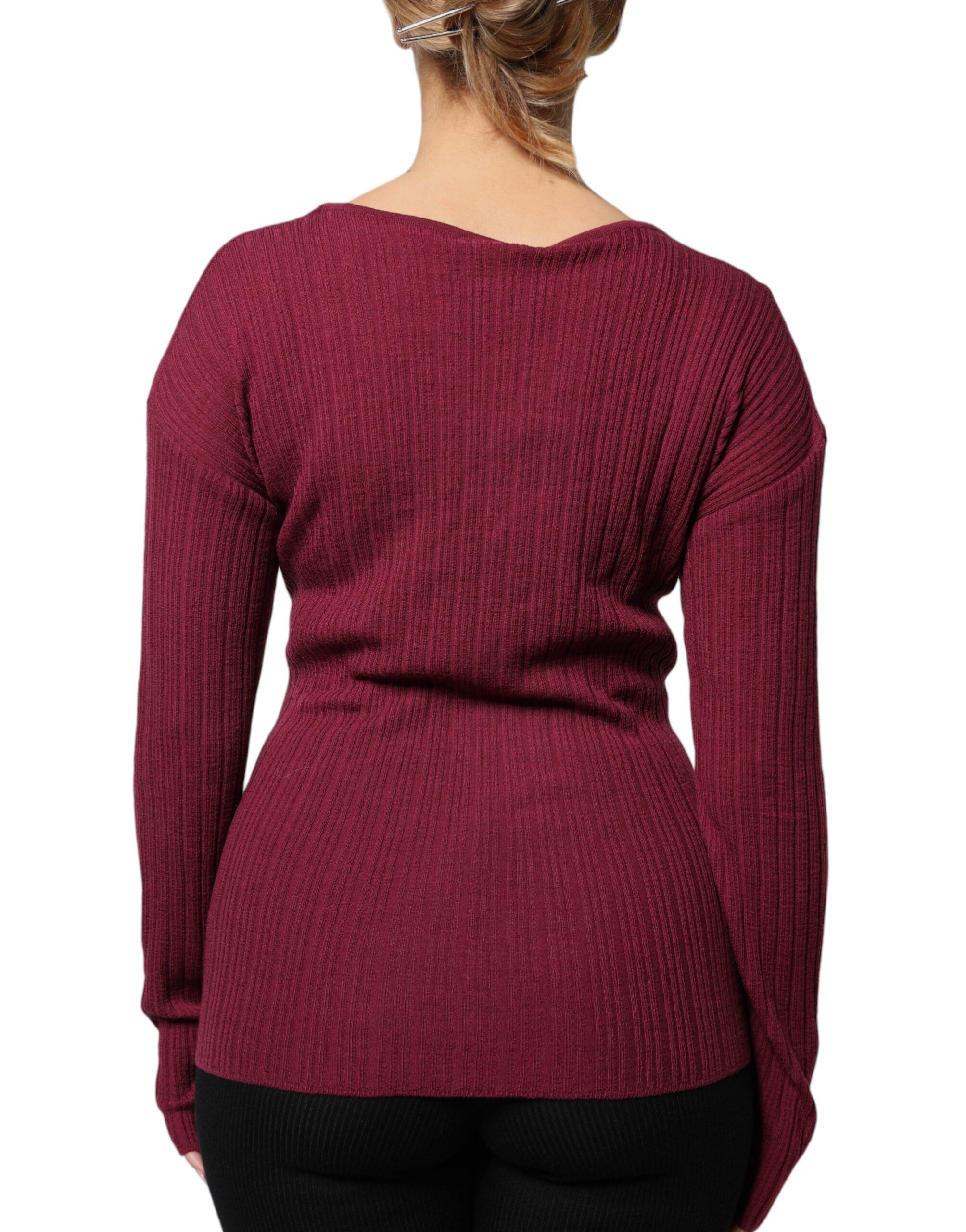 Jumper Keyhole Knit Pullover Women's Sweater - Roberto Cavalli - Modalova