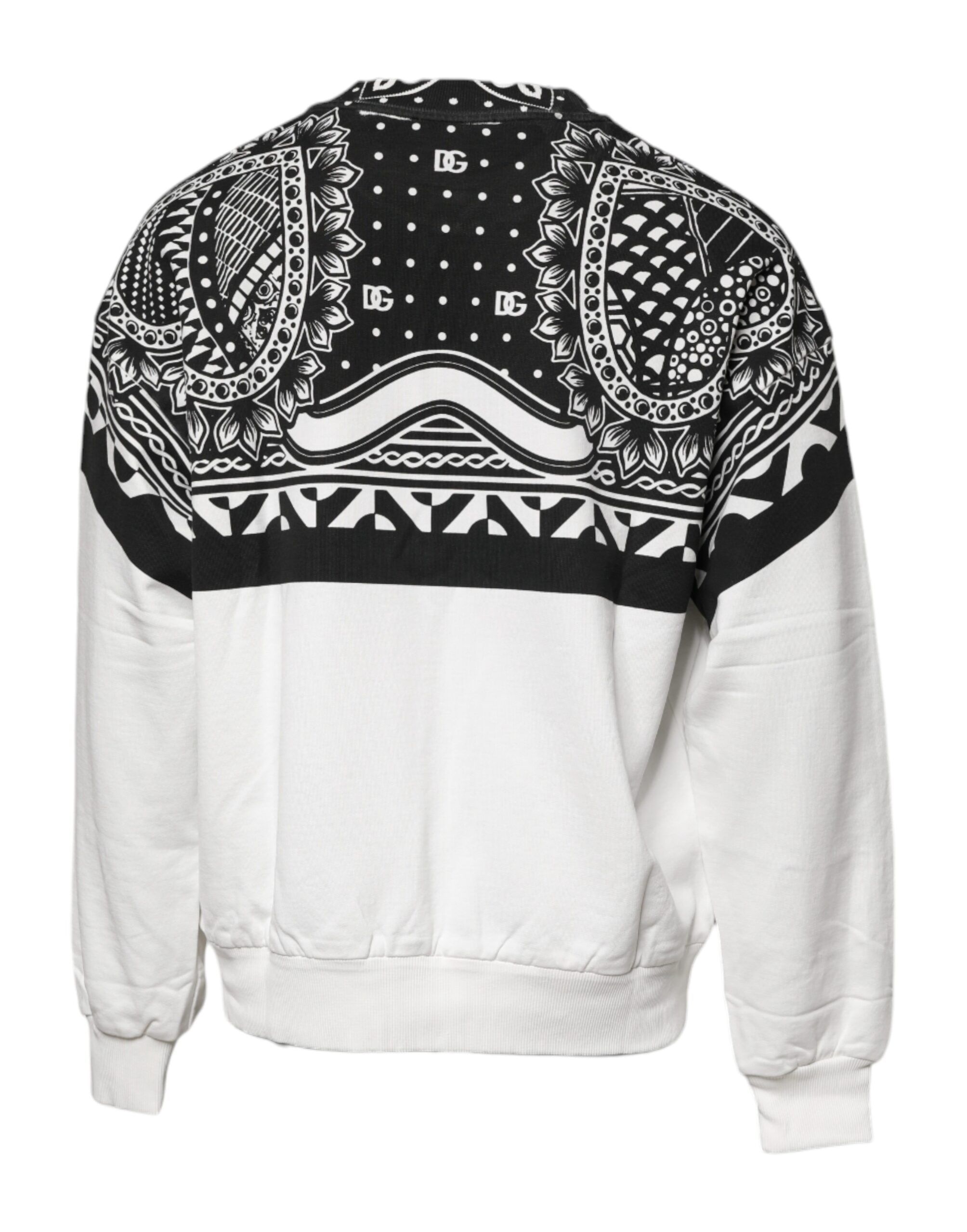 Printed Cotton Sweatshirt Men's Sweater (Pre-Owned) - Dolce & Gabbana - Modalova