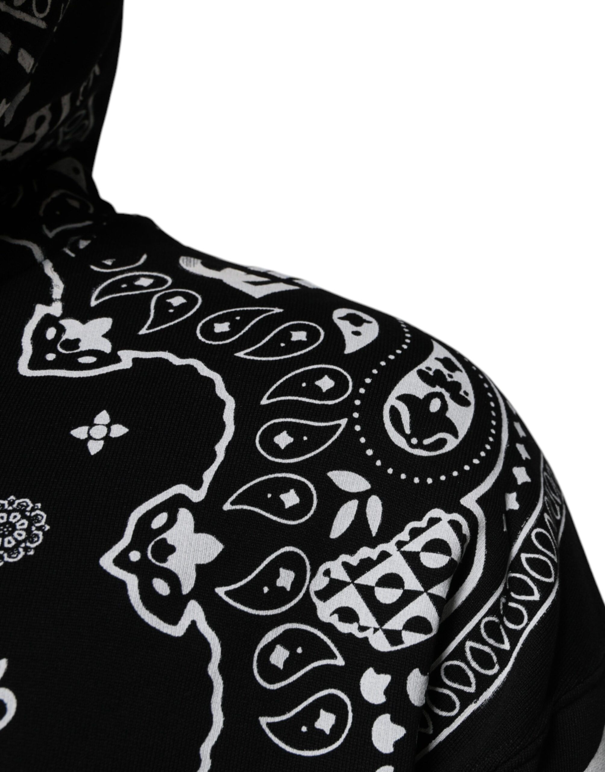 Bandana Hooded Men Sweatshirt Men's Sweater (Pre-Owned) - Dolce & Gabbana - Modalova