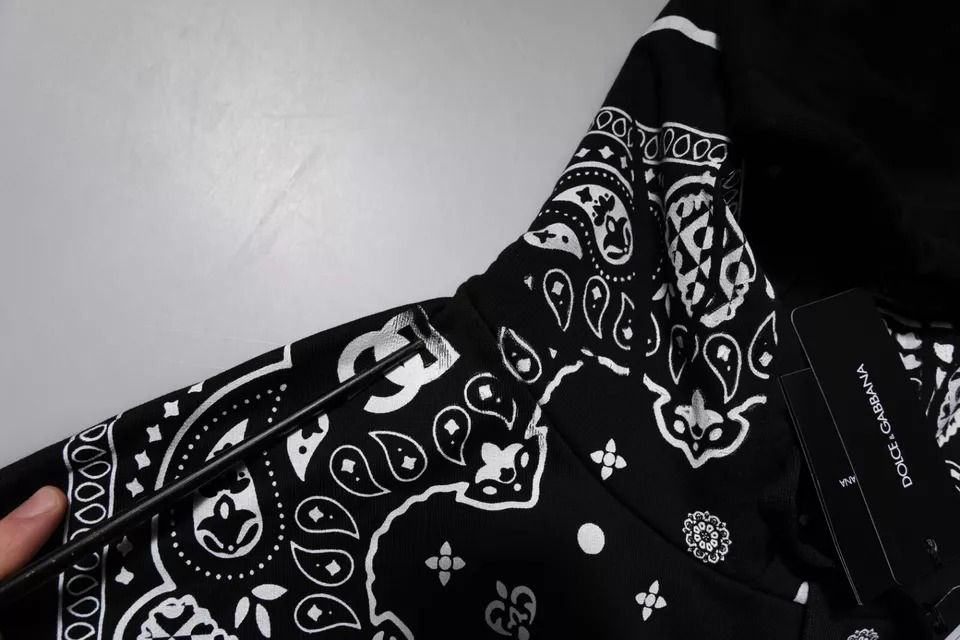 Bandana Hooded Men Sweatshirt Men's Sweater (Pre-Owned) - Dolce & Gabbana - Modalova