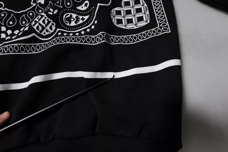 Bandana Hooded Men Sweatshirt Men's Sweater (Pre-Owned) - Dolce & Gabbana - Modalova