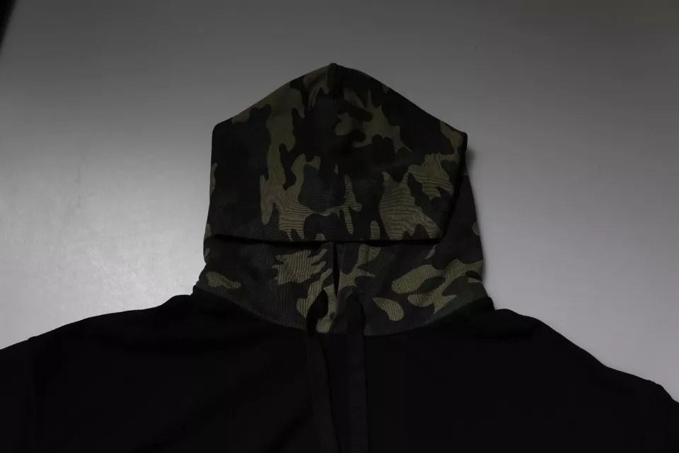 Camouflage Hooded Sweatshirt Men's Sweater - Dolce & Gabbana - Modalova