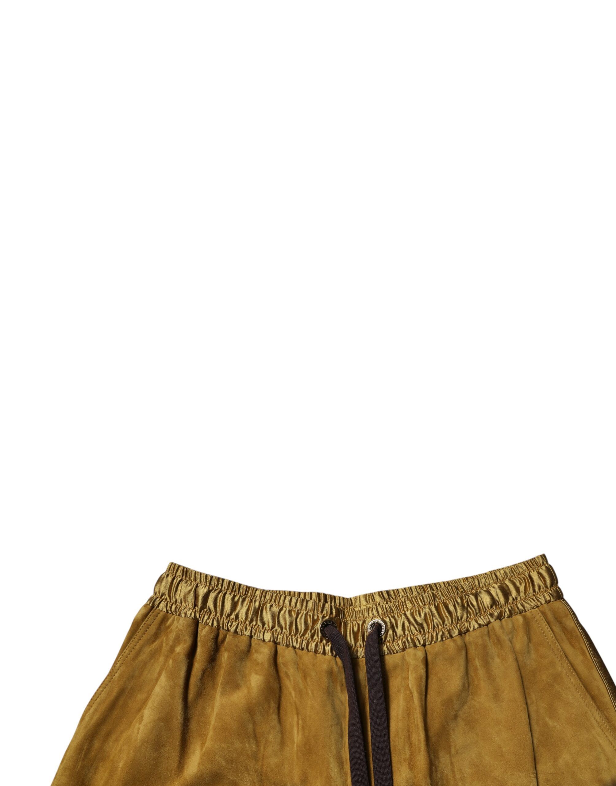 Lambskin Suede Men Bermuda Men's Shorts - Dolce & Gabbana - Modalova