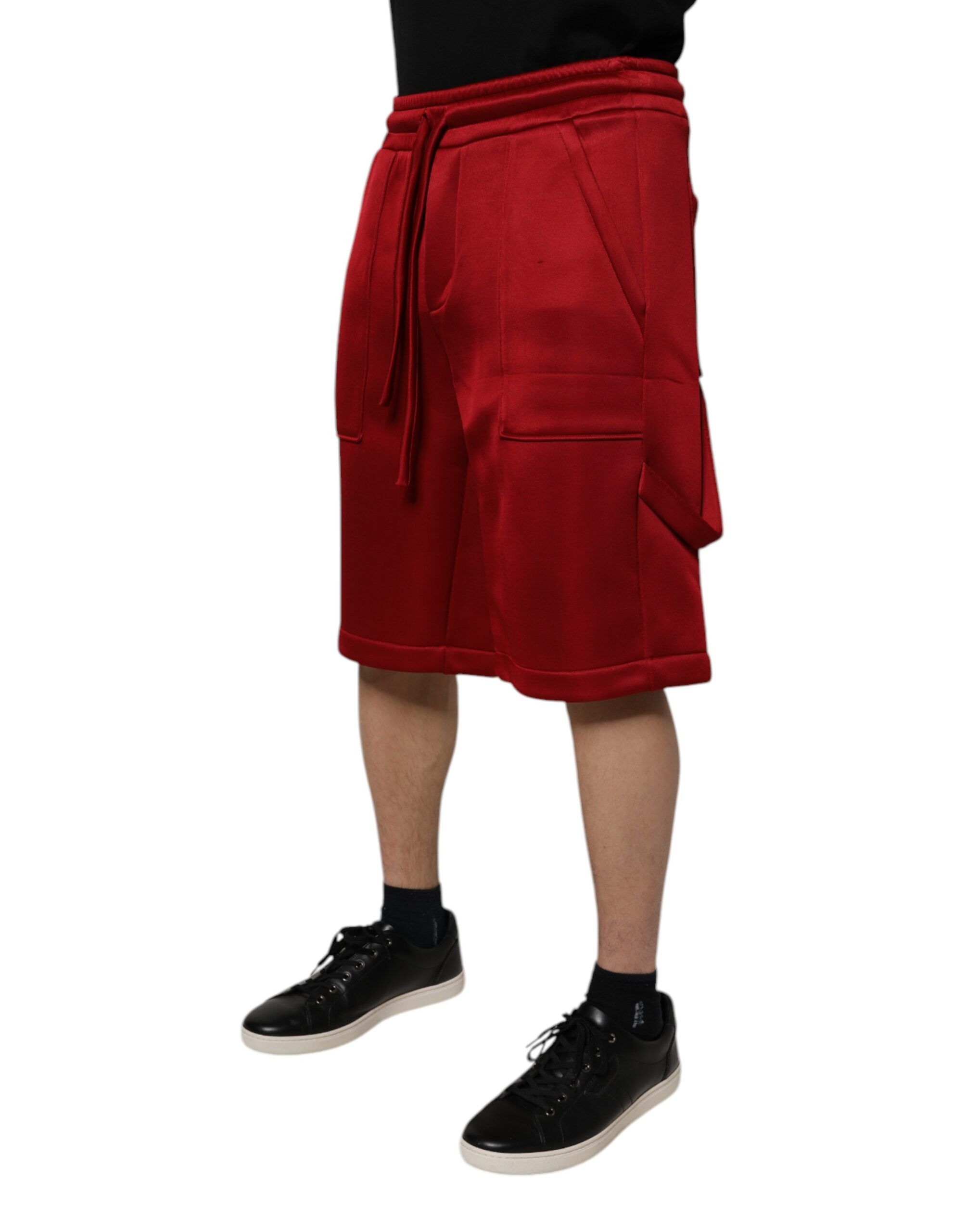 Viscose Nylon Mid Waist Bermuda Men's Shorts (Pre-Owned) - Dolce & Gabbana - Modalova