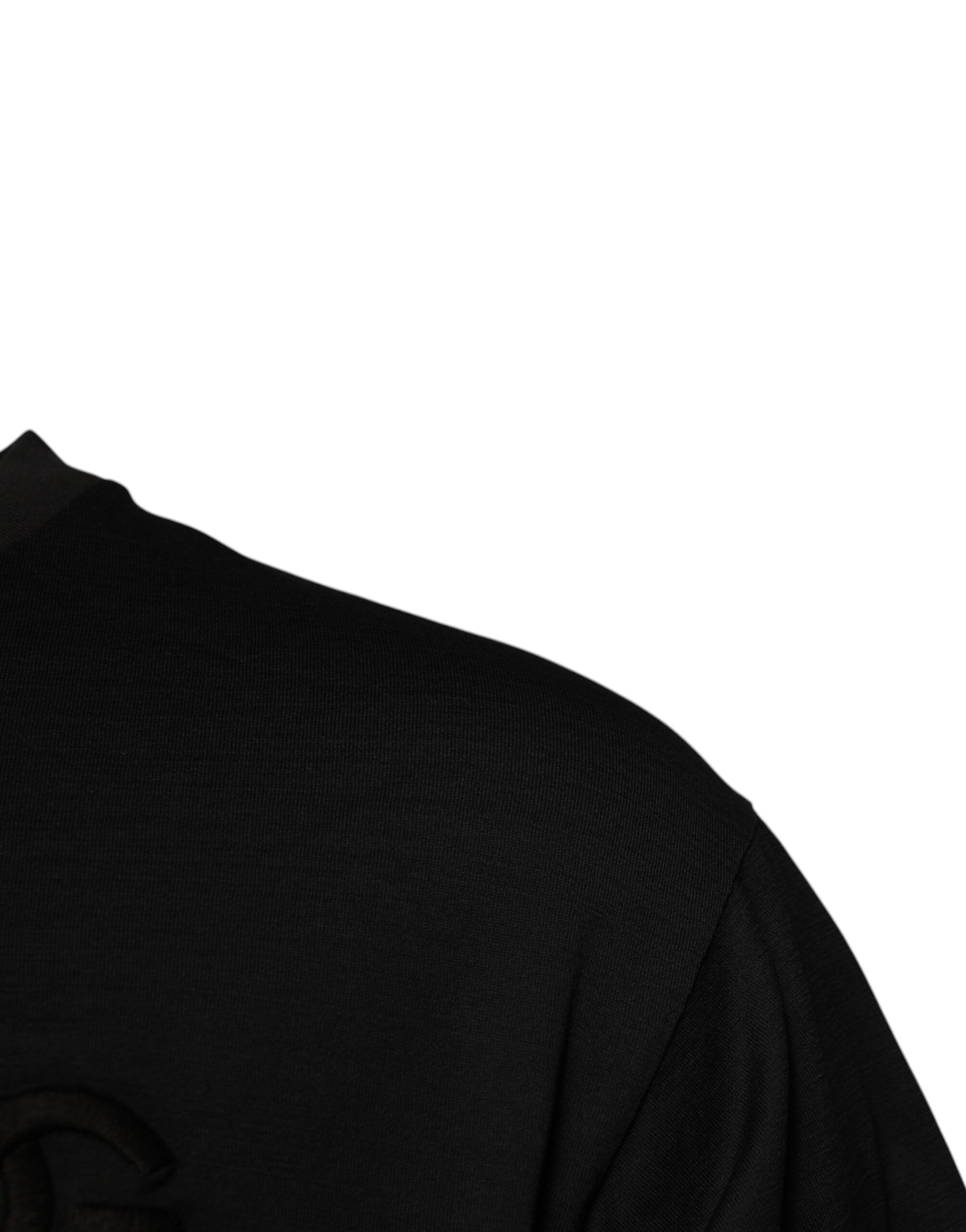 DG Logo Cotton Crew Neck Men's T-shirt - Dolce & Gabbana - Modalova