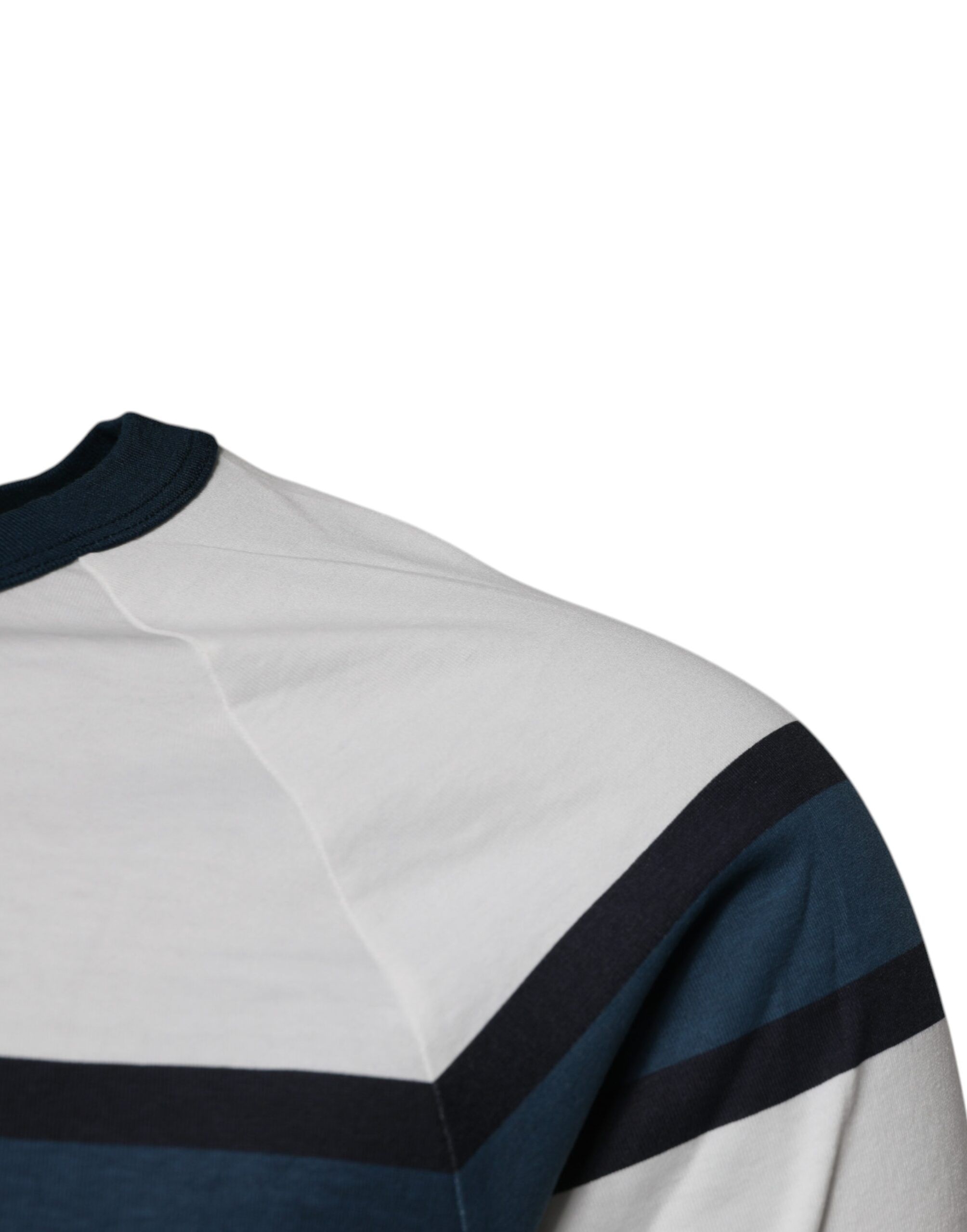 Logo Print Cotton Men Crew Neck Men's T-shirt - Dolce & Gabbana - Modalova