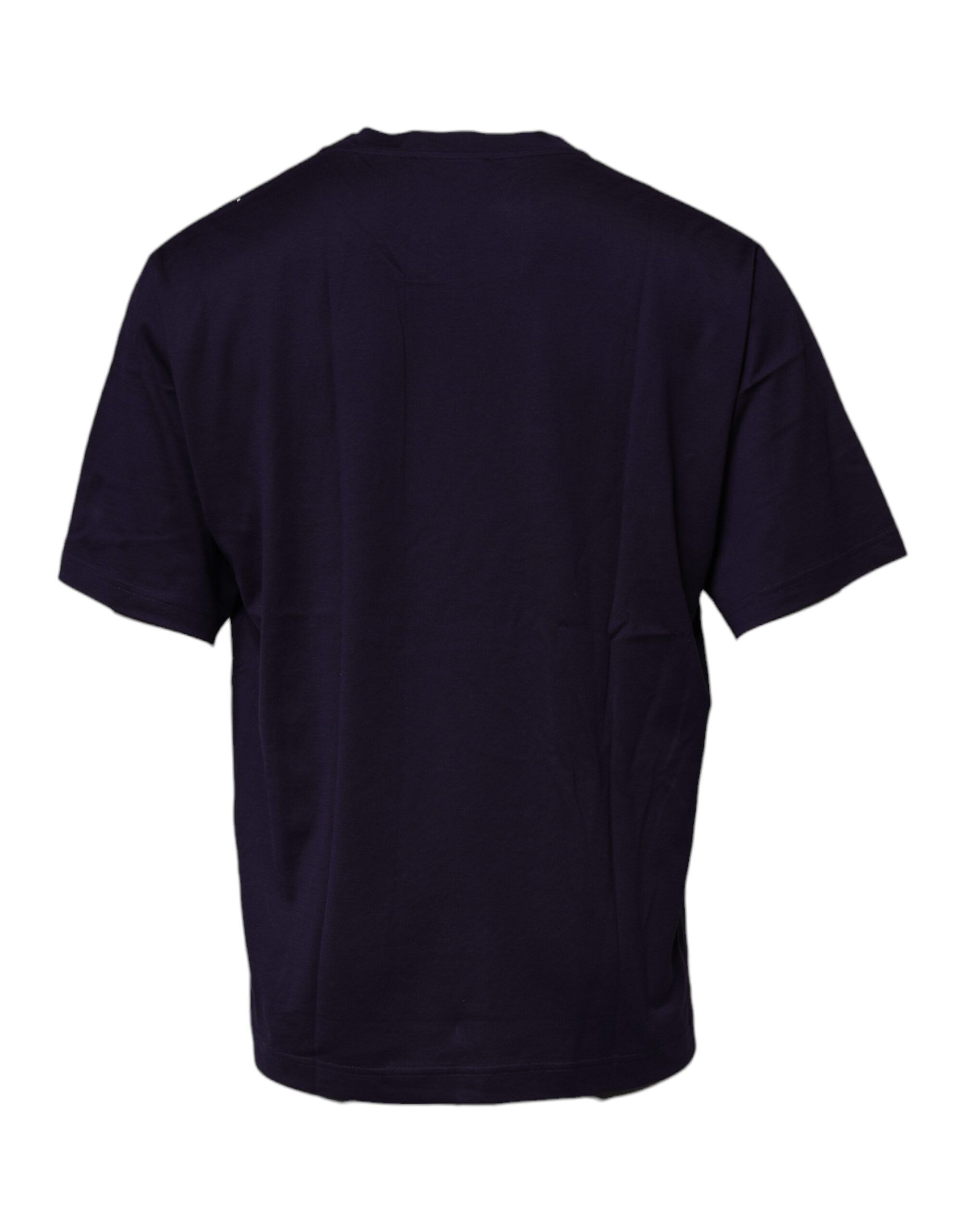 DG Logo Cotton Crew Neck Men's T-shirt - Dolce & Gabbana - Modalova